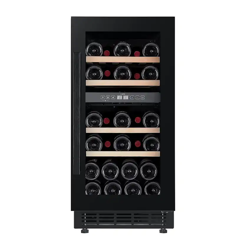 Vinkyl Cavin Arctic Collection 40D Fullglass Svart Inbyggbar med 2 Zoner