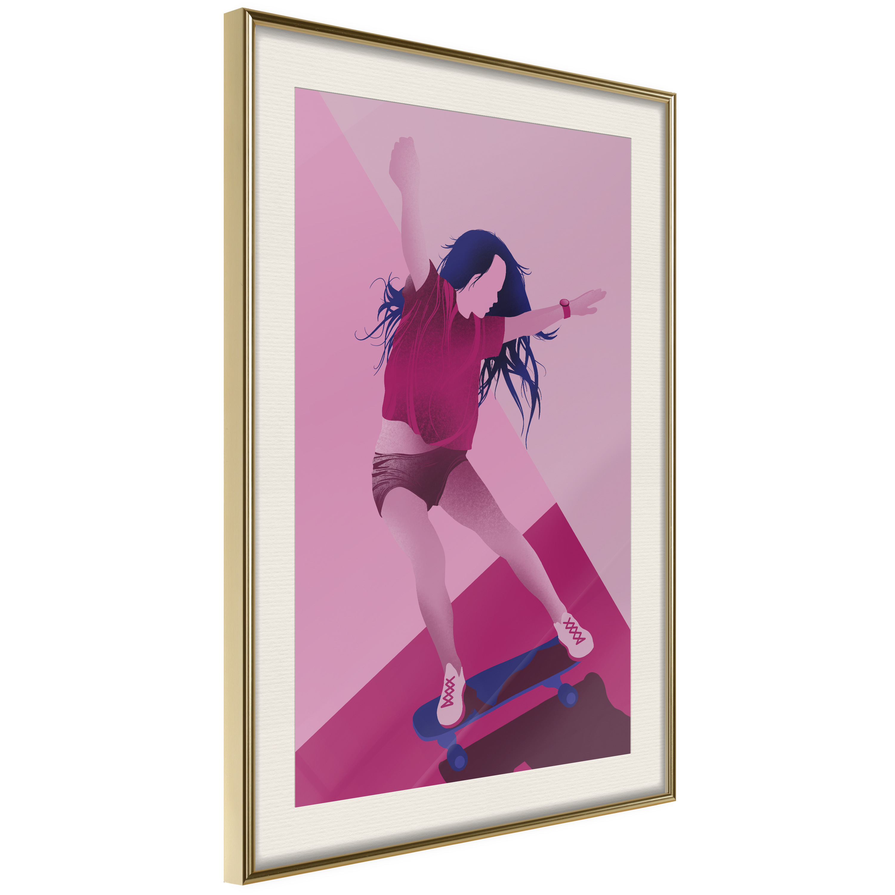 Poster Artgeist Affisch Powerslide