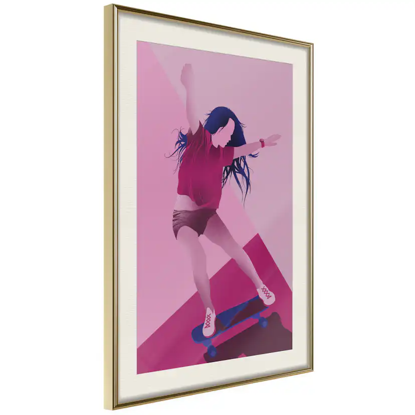 Poster Artgeist Affisch Powerslide