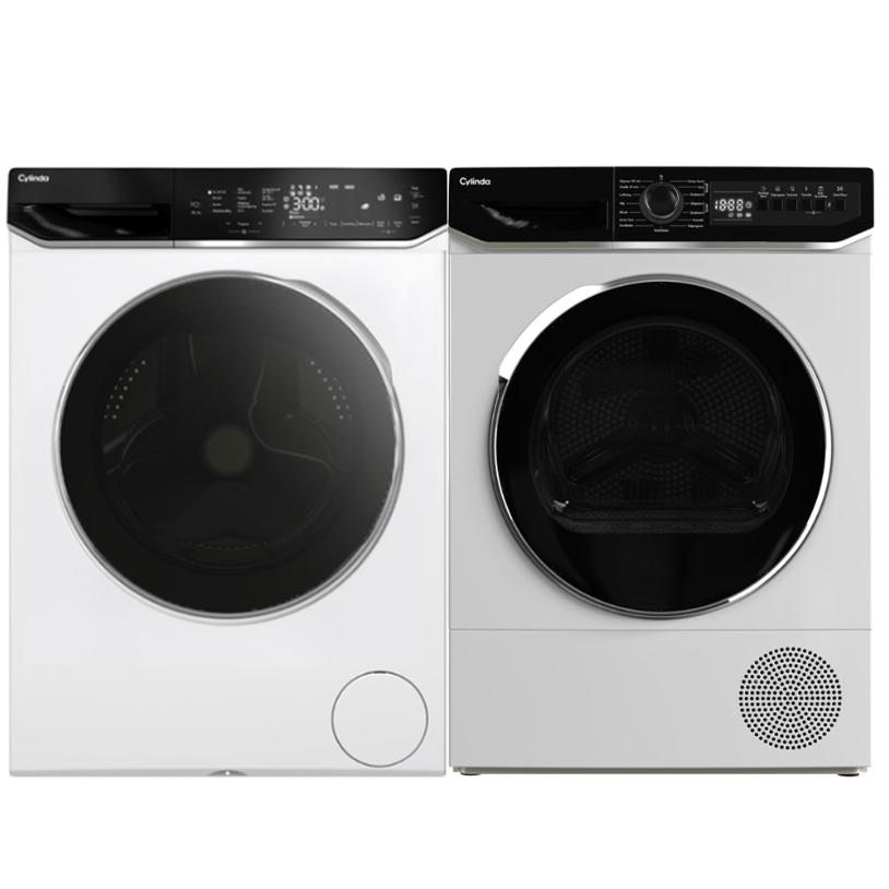 Tvätt- och Torkpaket Cylinda FT911G3104A - TVP911G29C