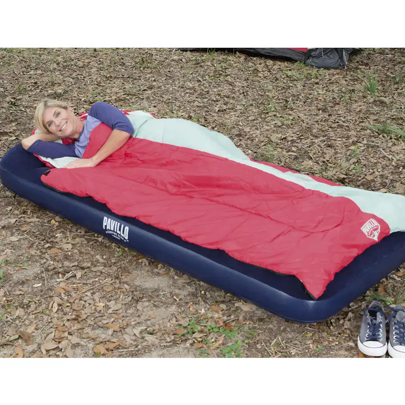 Uppblåsbar madrass Bestway Pavillo Airbed med Inbyggd Fotpump