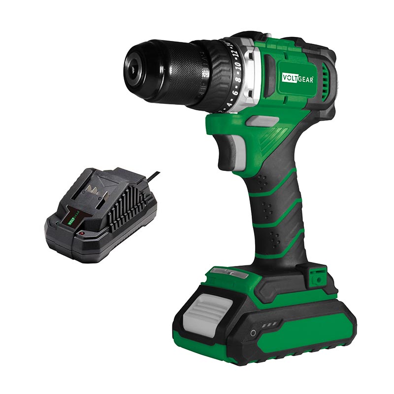 Skruvdragare Voltgear 20V Borstfri Med Batteri 2Ah & Laddare