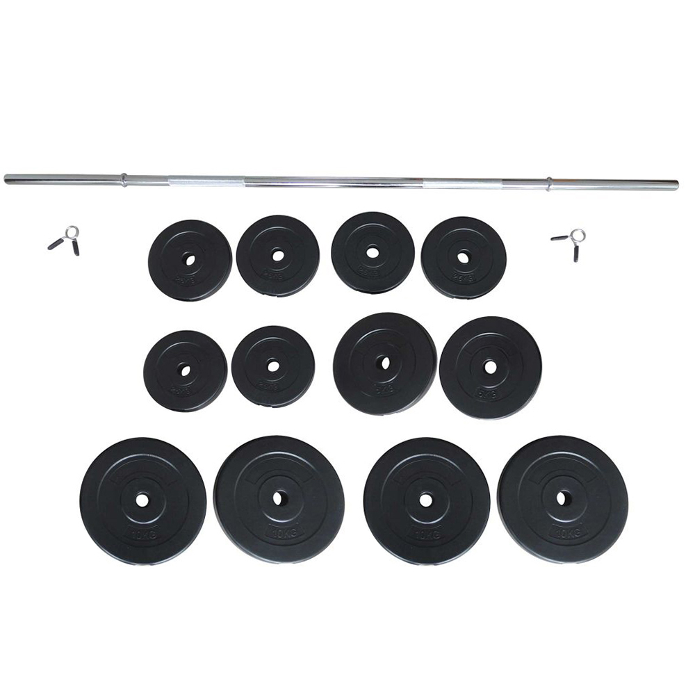 Skivstångsset Fitn Shape 75 kg