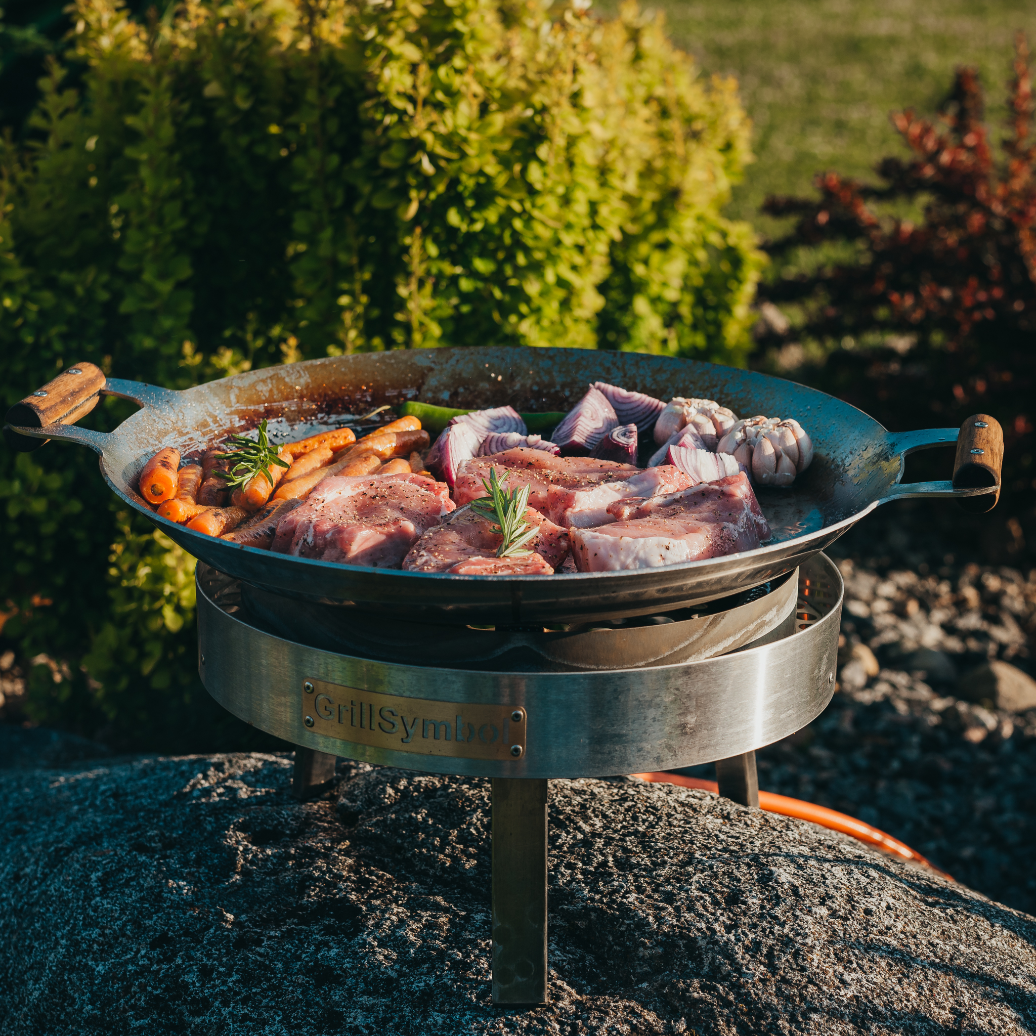 Stekhäll GrillSymbol Gasol PRO-460 Rostfritt Stål