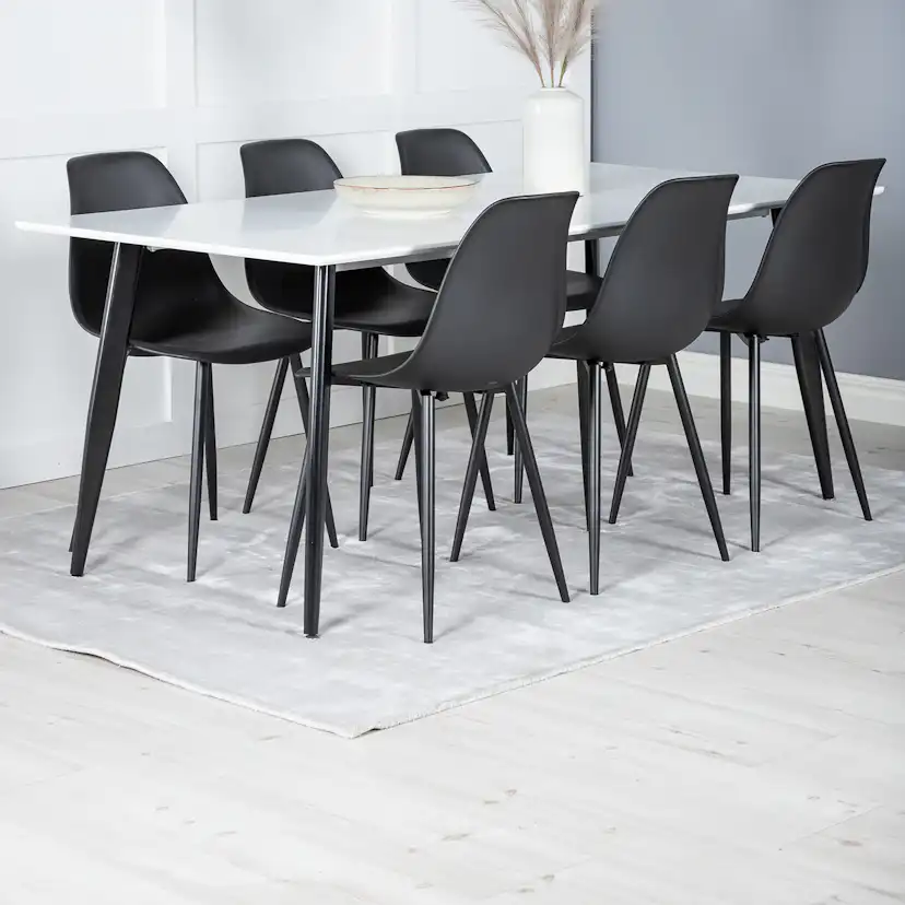 Matgrupp Venture Home Pobbie med 6 Pop Stolar