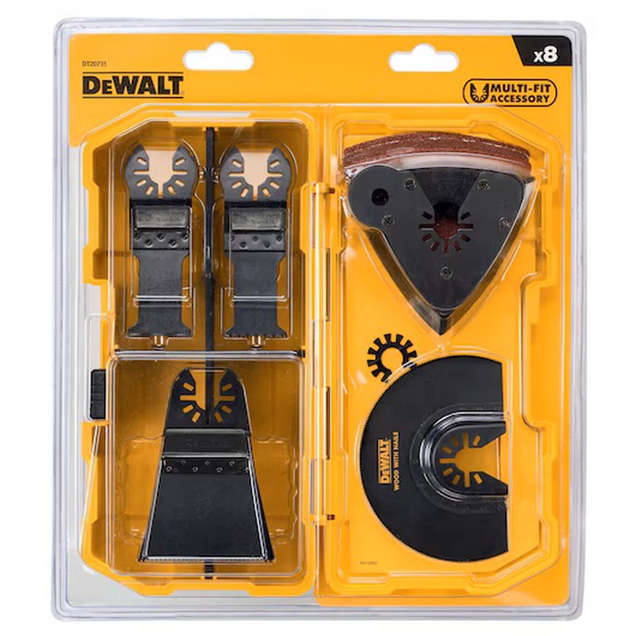 Slipset DeWalt DT20731 Multiskär 8-Pack