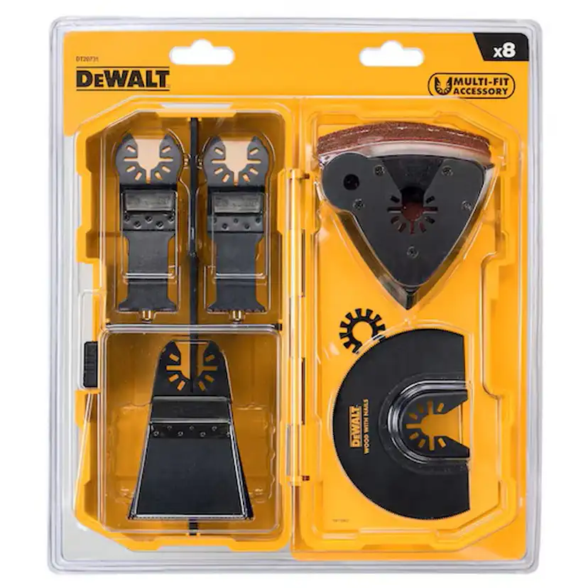 Slipset DeWalt DT20731 Multiskär 8-Pack