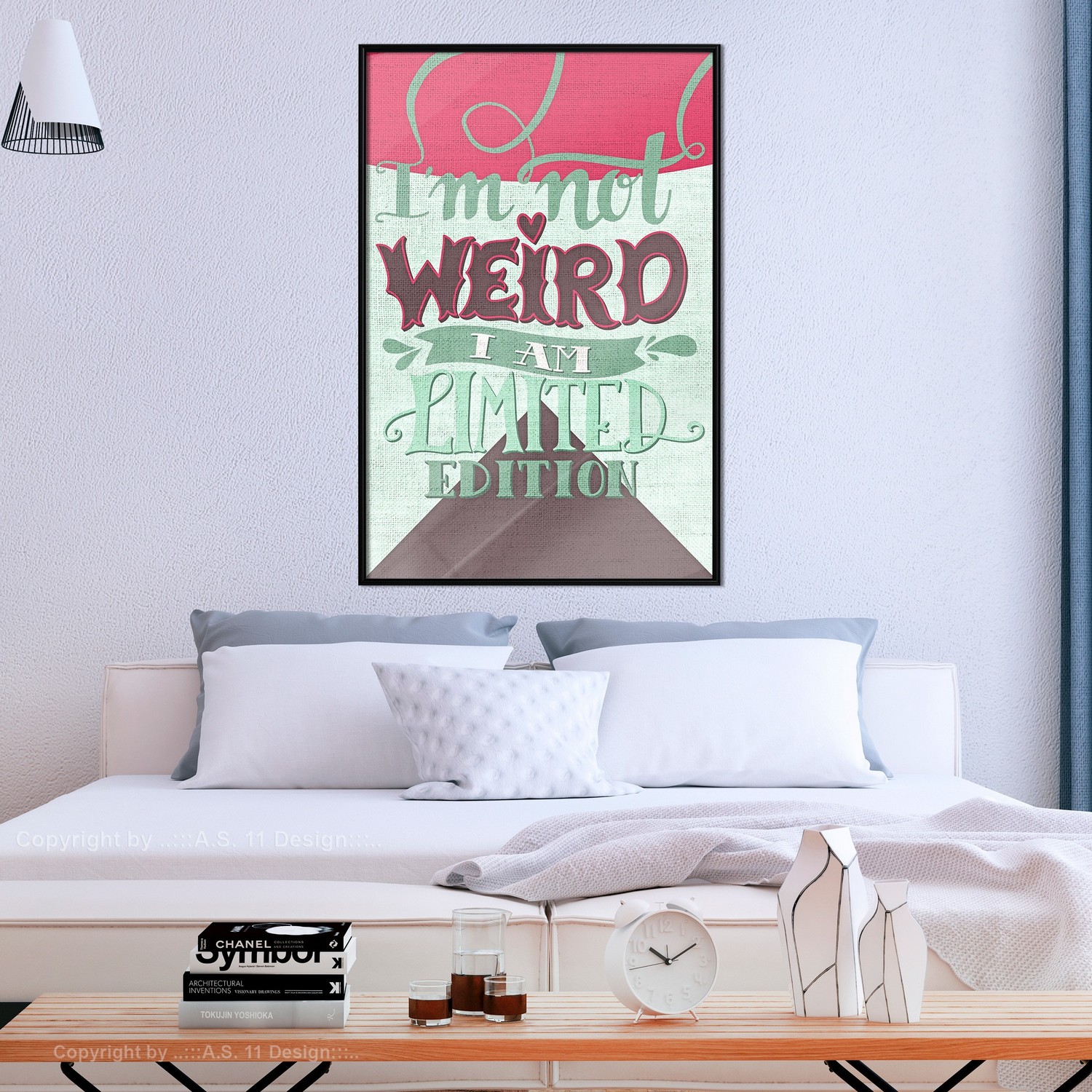 Poster Artgeist Affisch I'm Not Weird