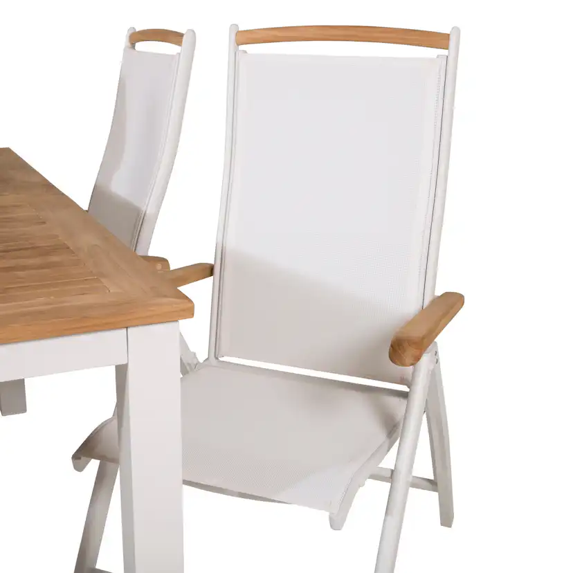 Matgrupp Venture Home Perla 152/210 med 4 Stolar
