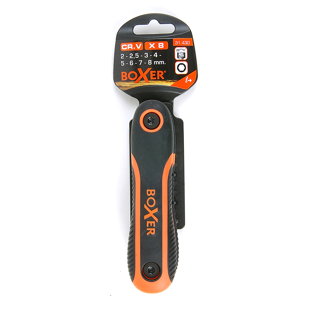 Insexnyckelsats Boxer 8 i 1