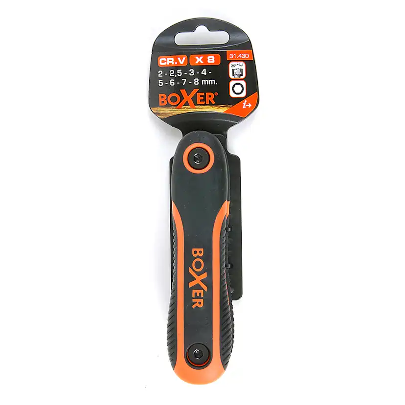 Insexnyckelsats Boxer 8 i 1