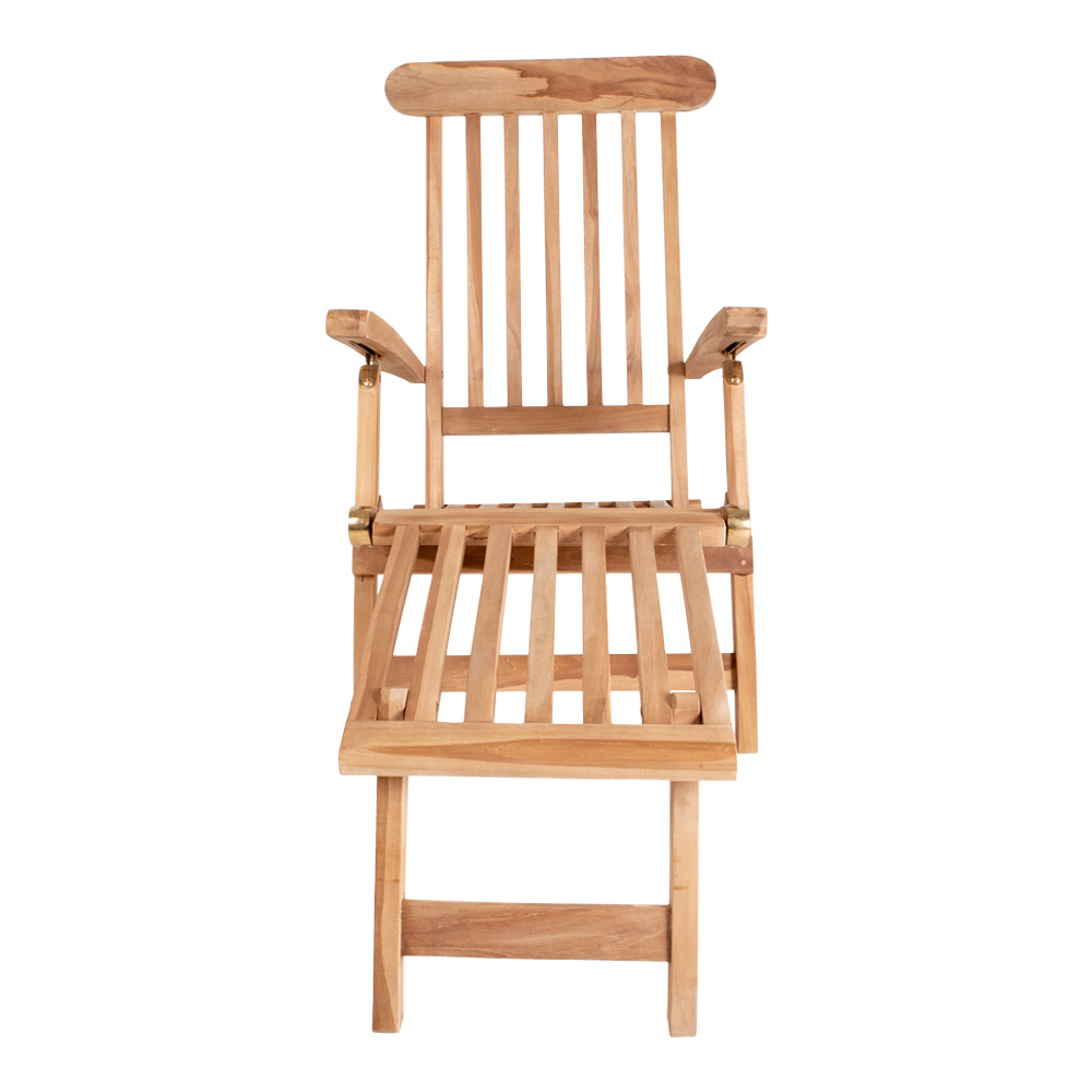 Solstol House Nordic Arrecife Solsäng med Justerbart Ryggstöd i Teak