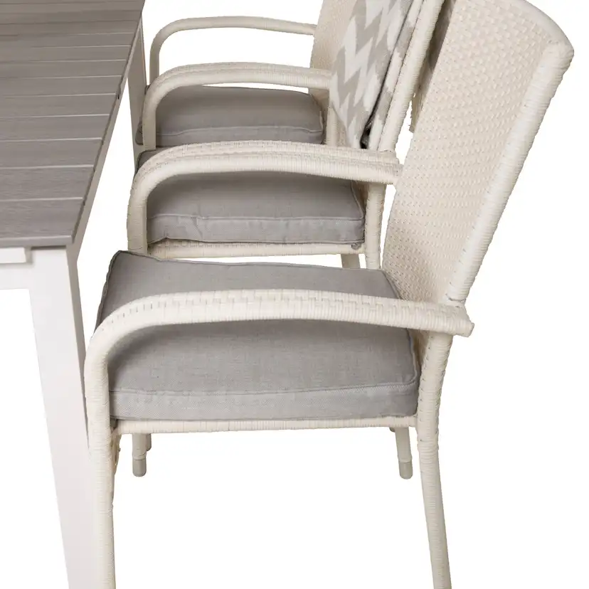 Matgrupp Venture Home Lova 160/240 med 6 Asta Stolar