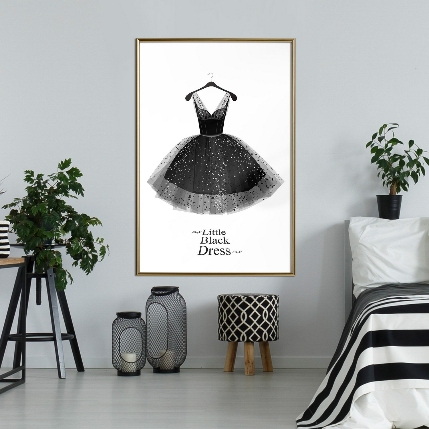 Poster Artgeist Affisch Little Black Dress