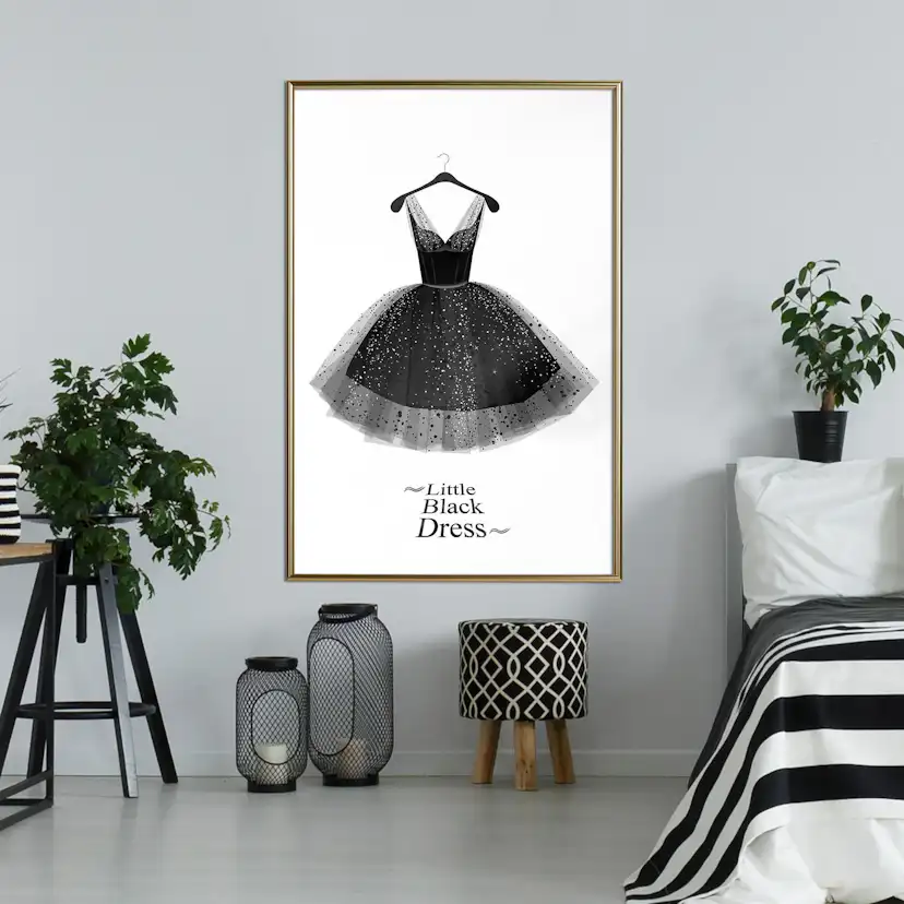 Poster Artgeist Affisch Little Black Dress