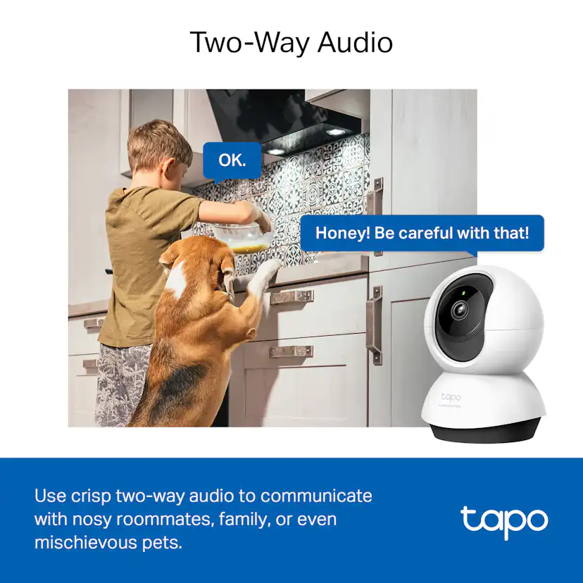 Övervakningskamera Tapo C220 Pan/Tilt AI Home