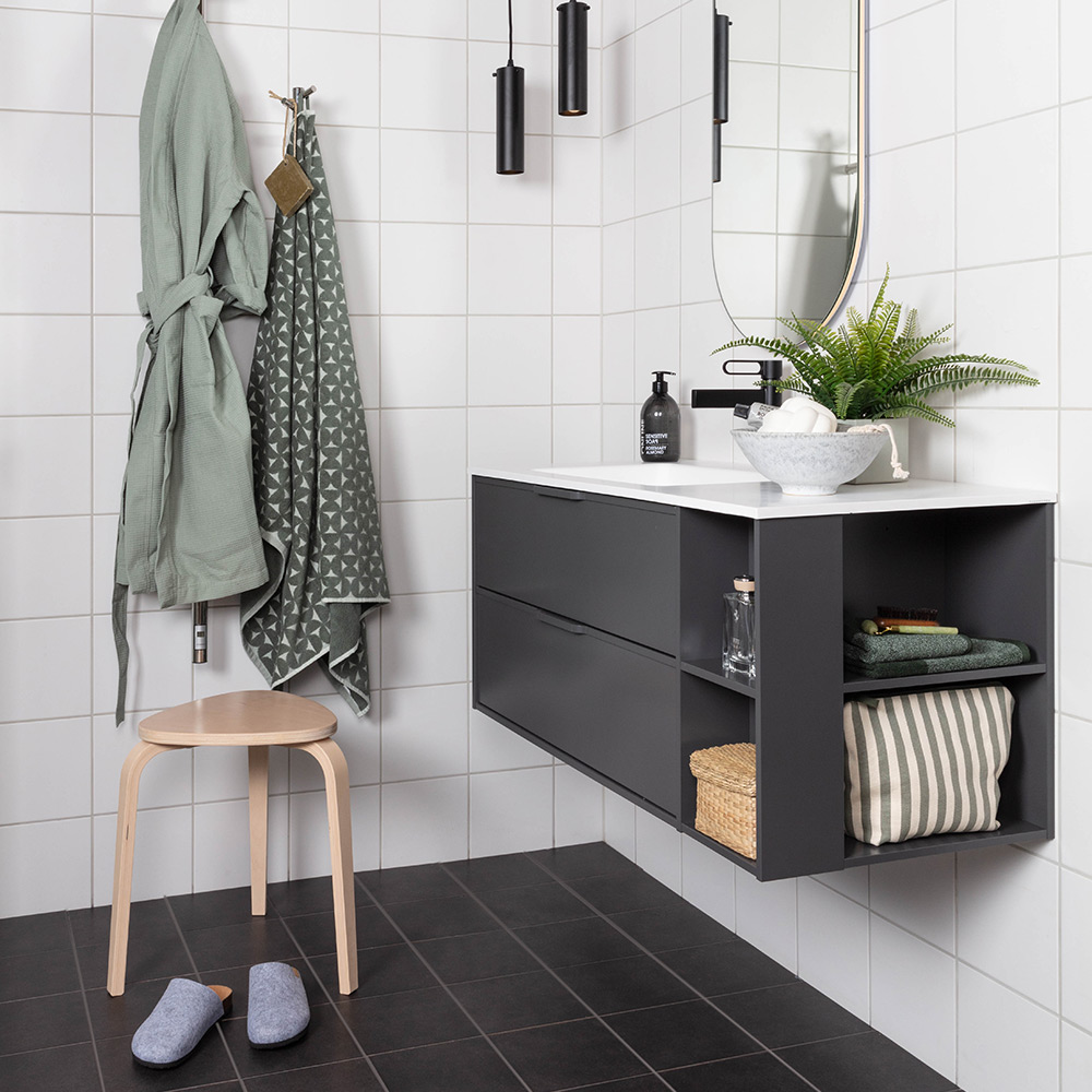 Klinker Arredo Arc Svart 20x20 cm