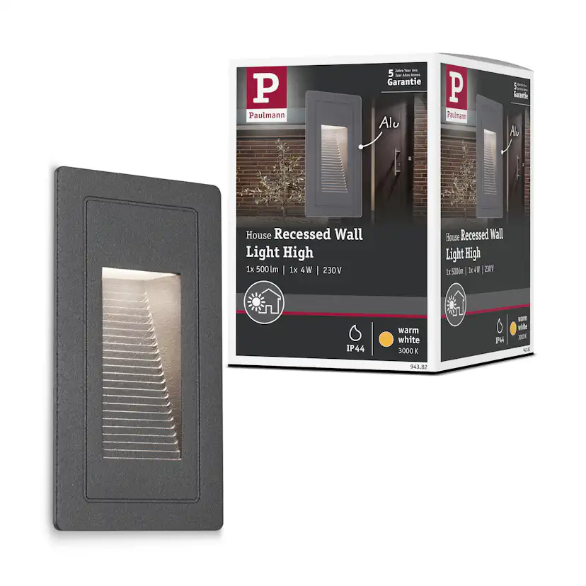 Fasadbelysning Paulmann High IP44 230V