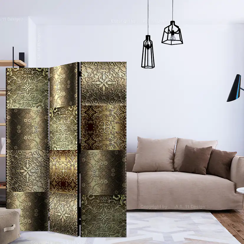Rumsavdelare Skärmvägg Arkiio Metal Plates 135x172 cm