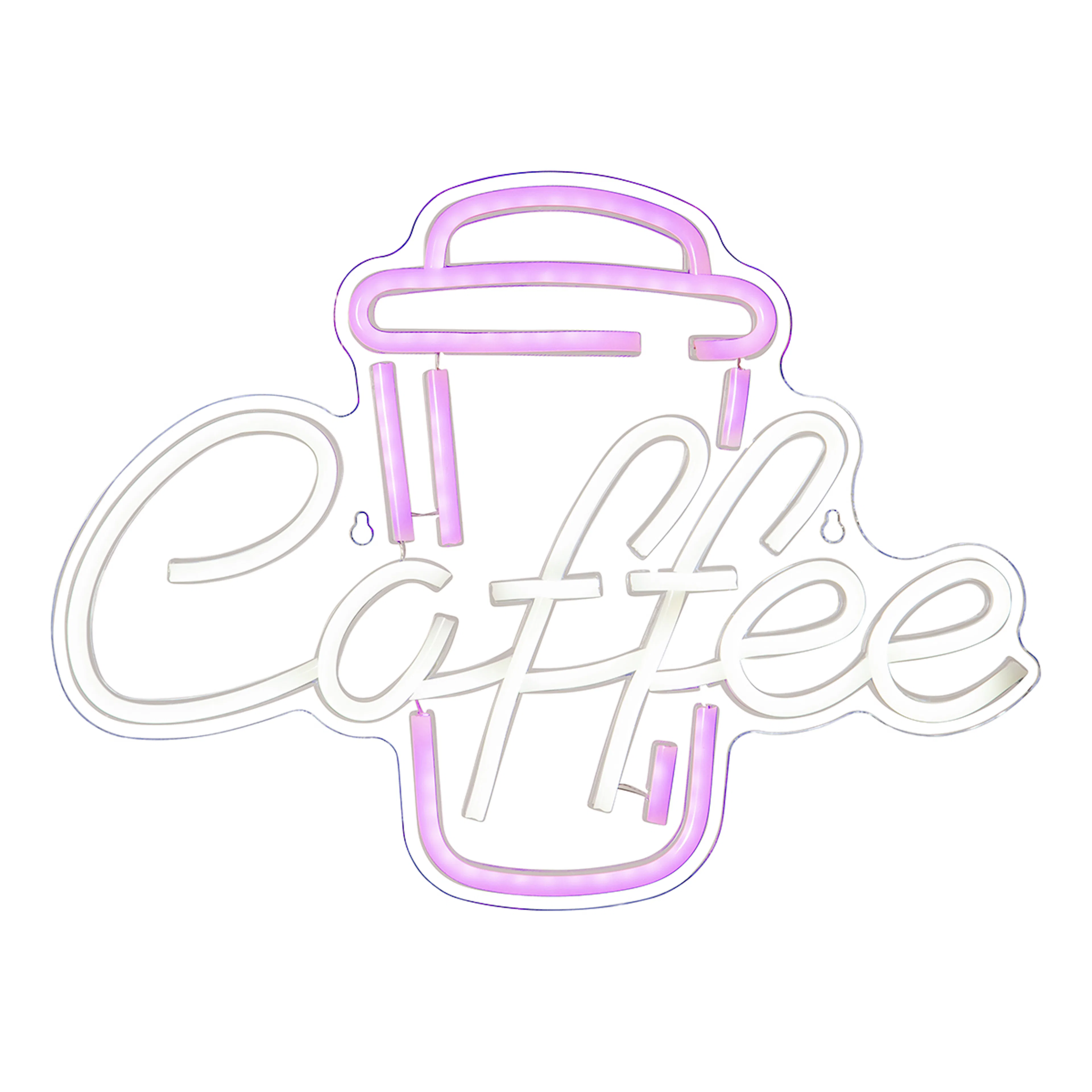 Väggdekoration Star Trading Plexy Coffee LED