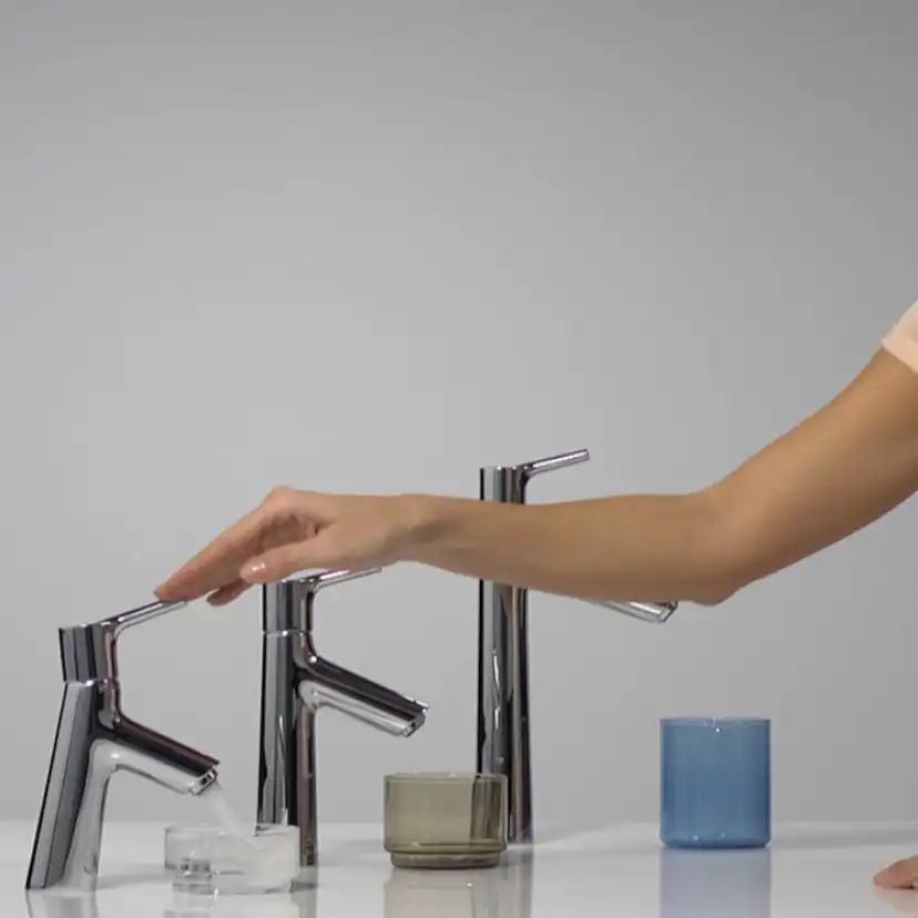 Tvättställsblandare Hansgrohe Talis S 80 Låg