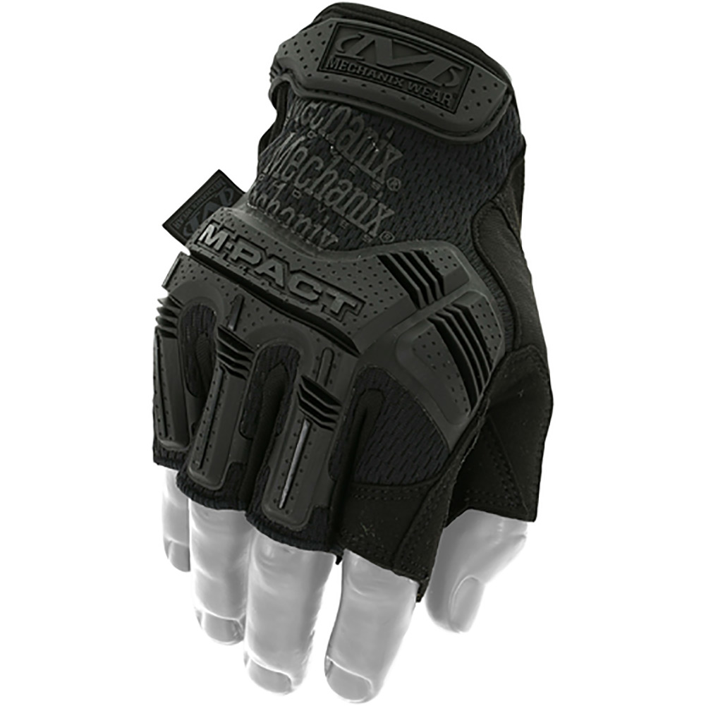 Mechanix M-Pact Fingerless Covert Black strl M Storlek M