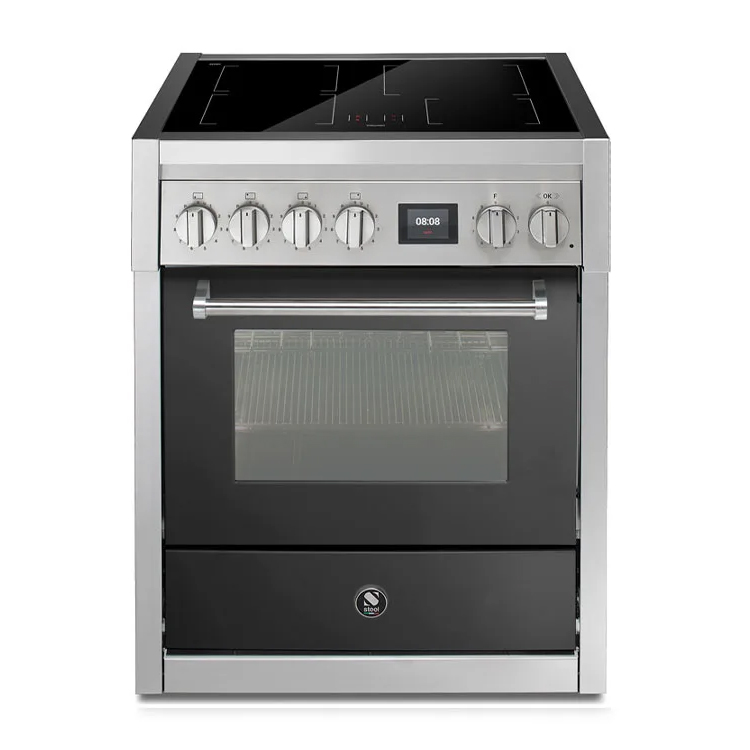 Induktionsspis Steel Genesi Combi - Steam 70 cm Svart med Ångfunktion