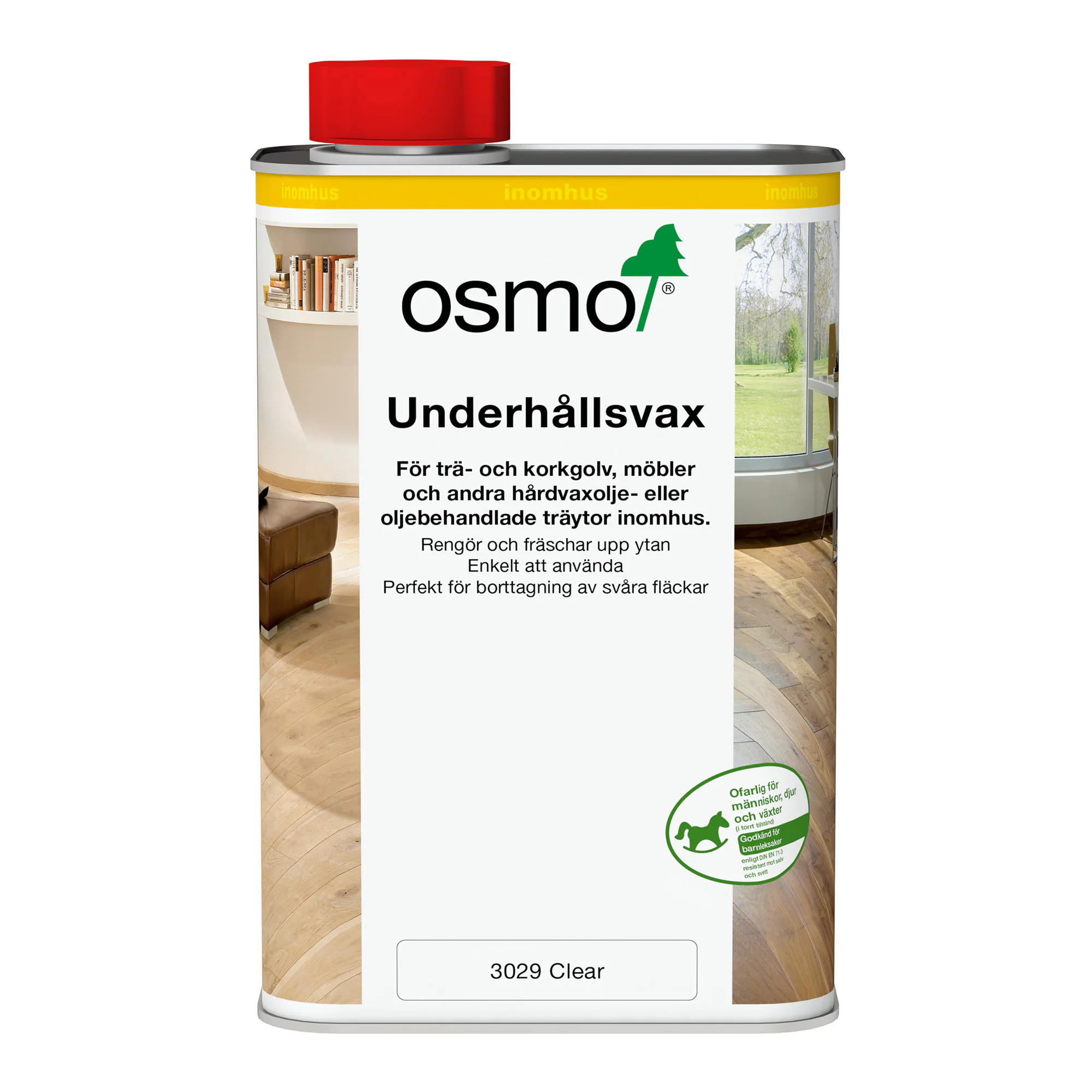 Underhållsvax Osmo Ofärgat Vax 3029 1L