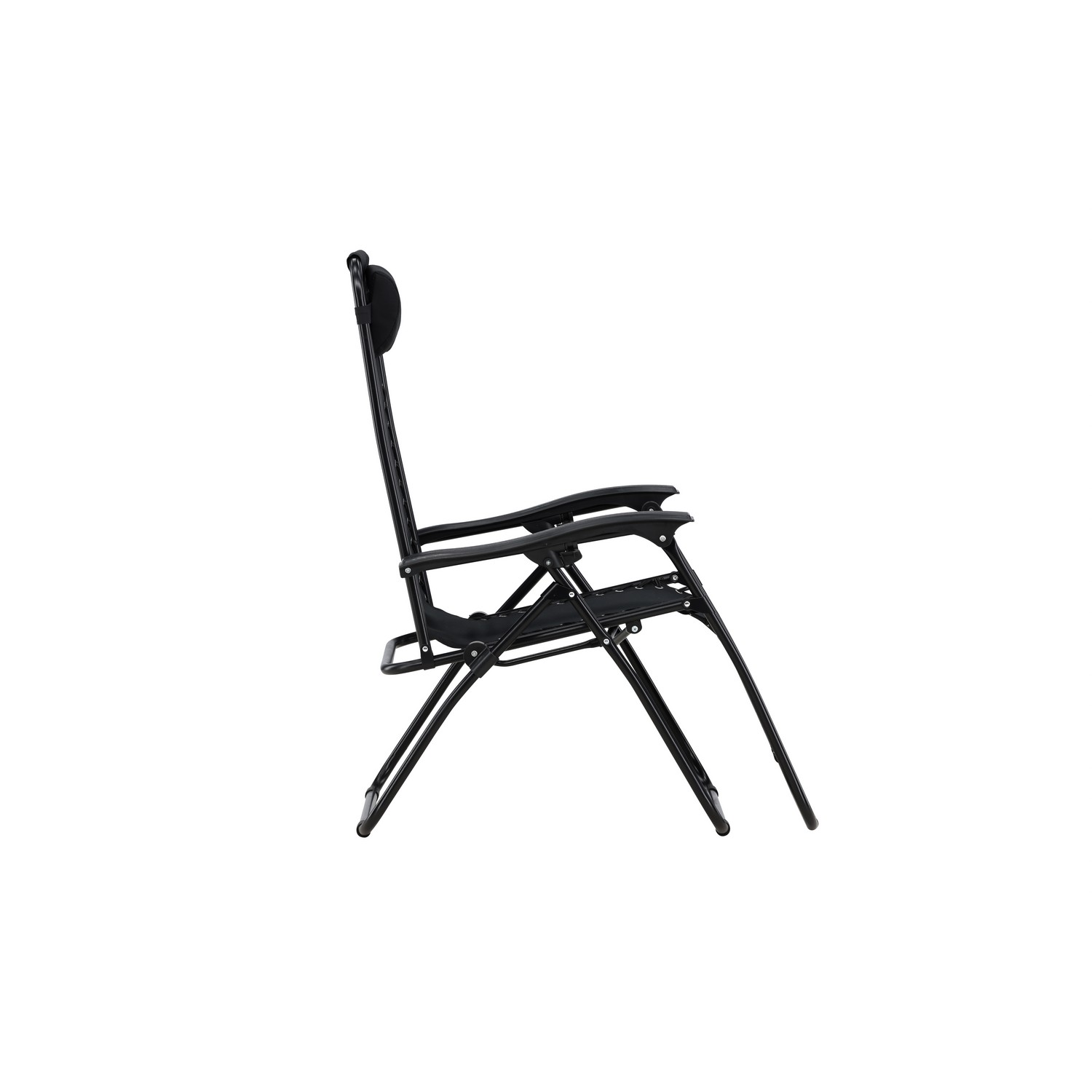 Vulcano Sun Lounge - Black / Black Solstol Venture Home Vulcano