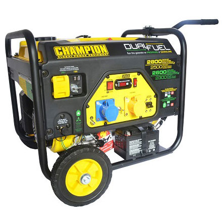 Elverk Champion Generators CPG3500 2,8kW 1-fas Dual Fuel