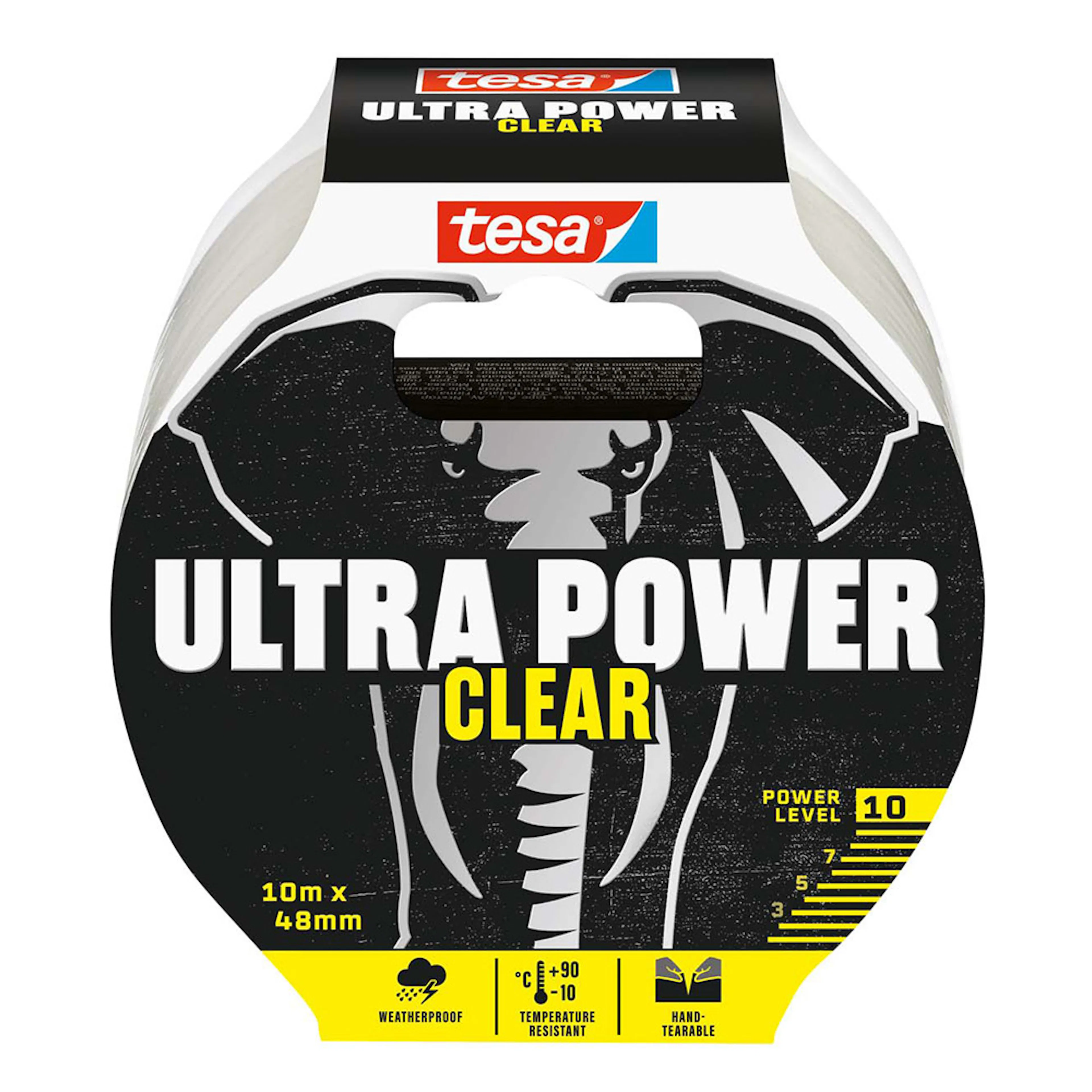 Reparationstejp Tesa 48 mm x 10 m Transparent