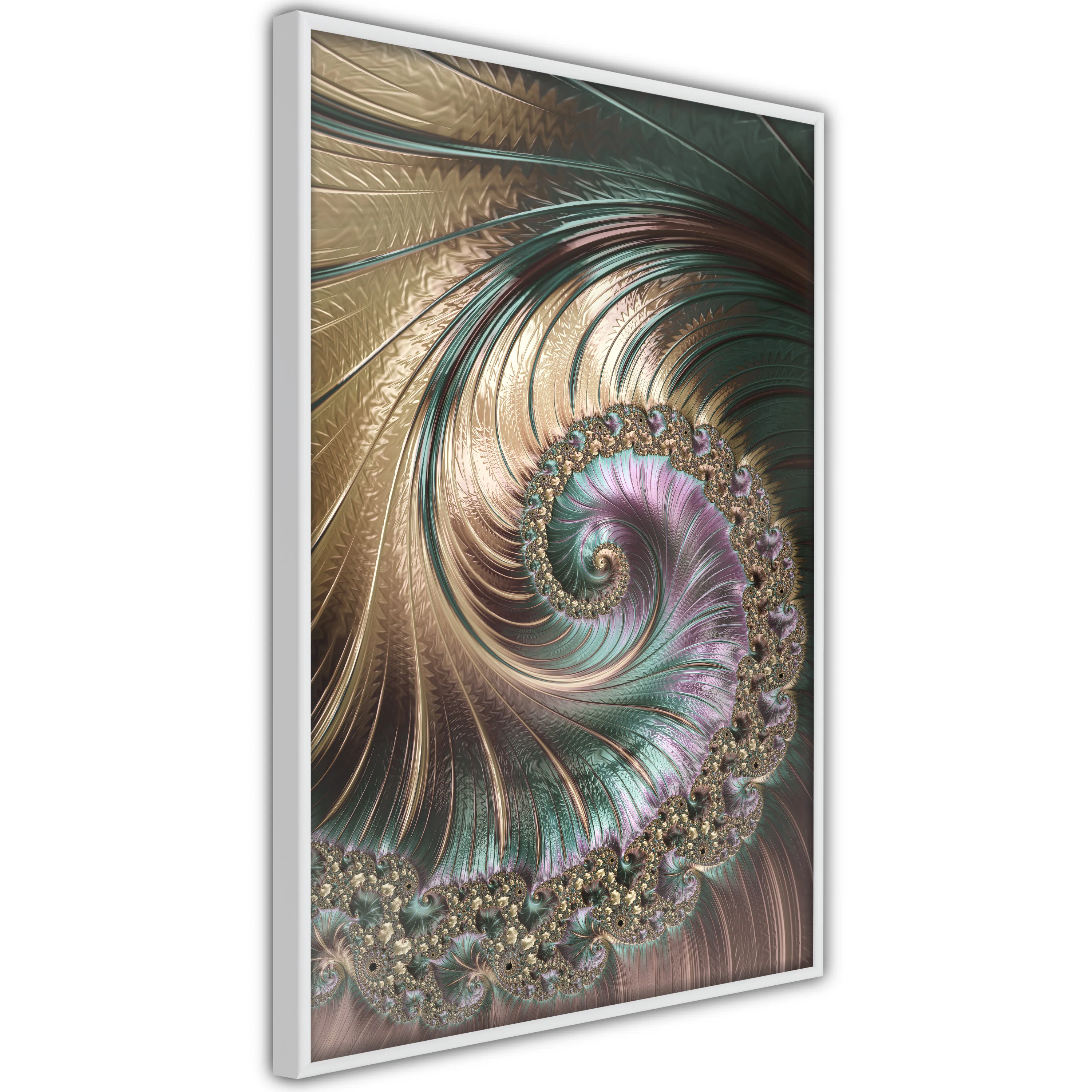 Poster Artgeist Affisch Fractal Swirl