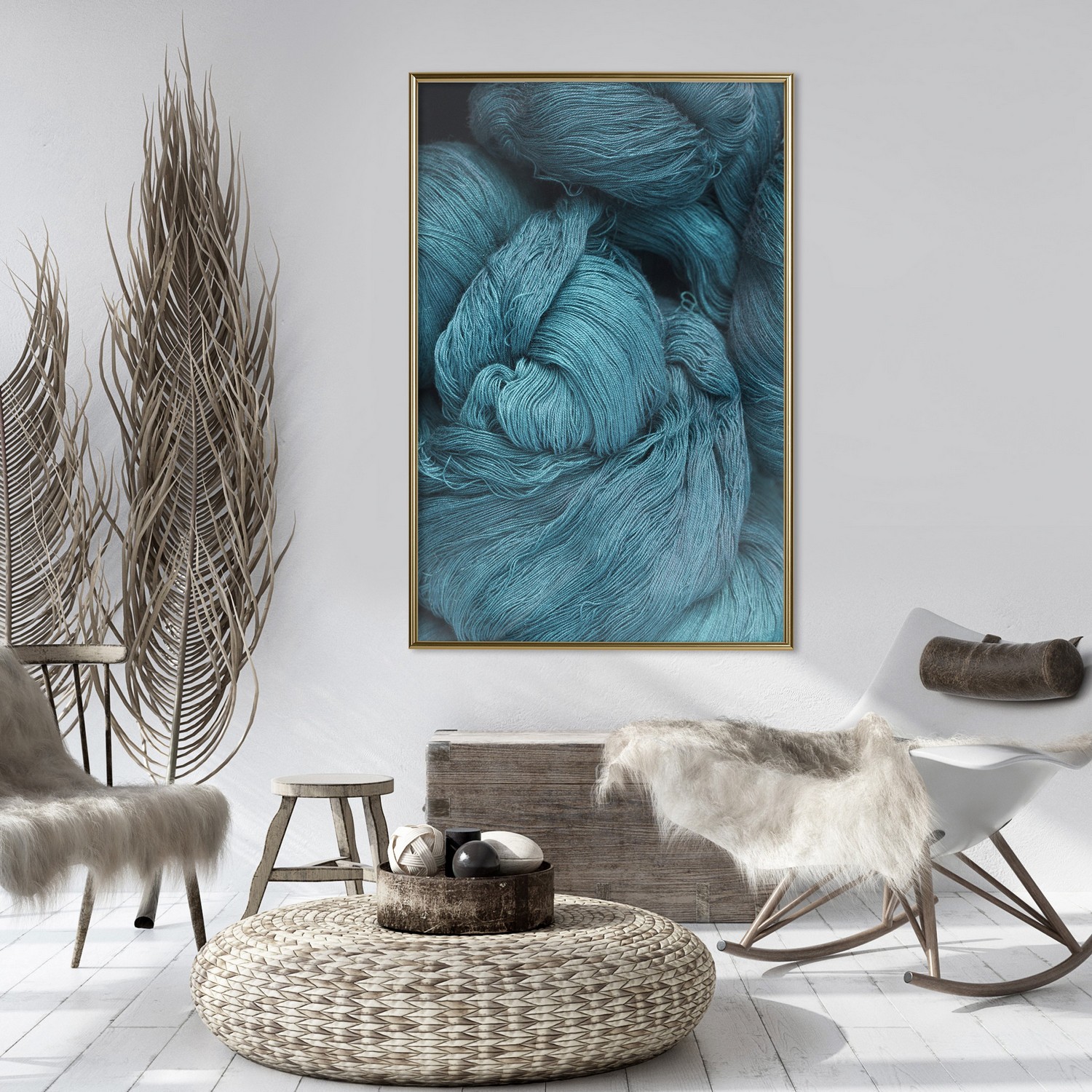 Poster Artgeist Affisch Melancholic Wool