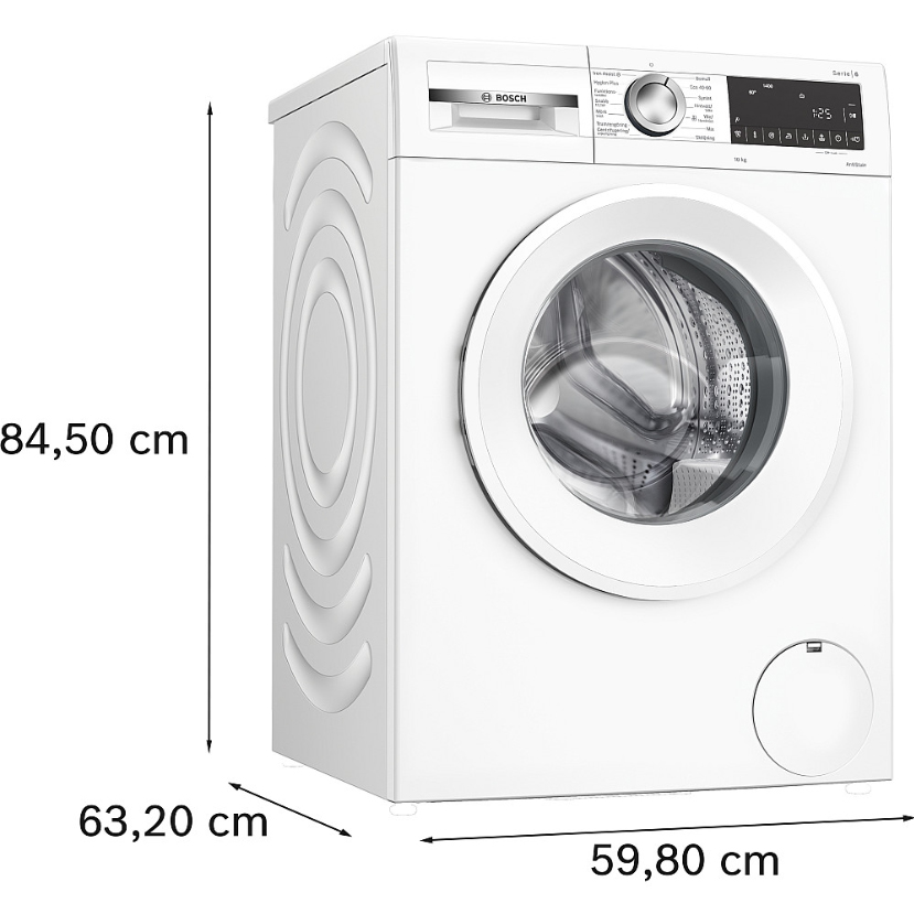 Tvätt- & torkpaket Bosch - WGG254FLSN-WQG2450MSN - Serie 6