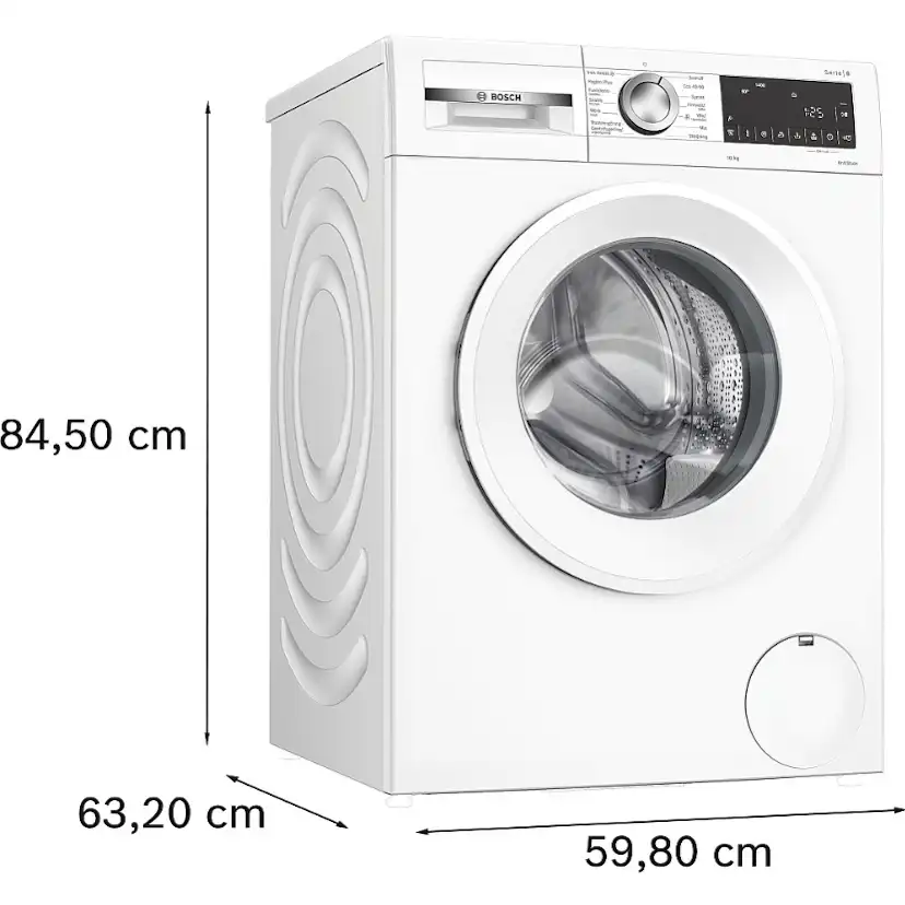 Tvätt- & torkpaket Bosch - WGG254FLSN-WQG2450MSN - Serie 6