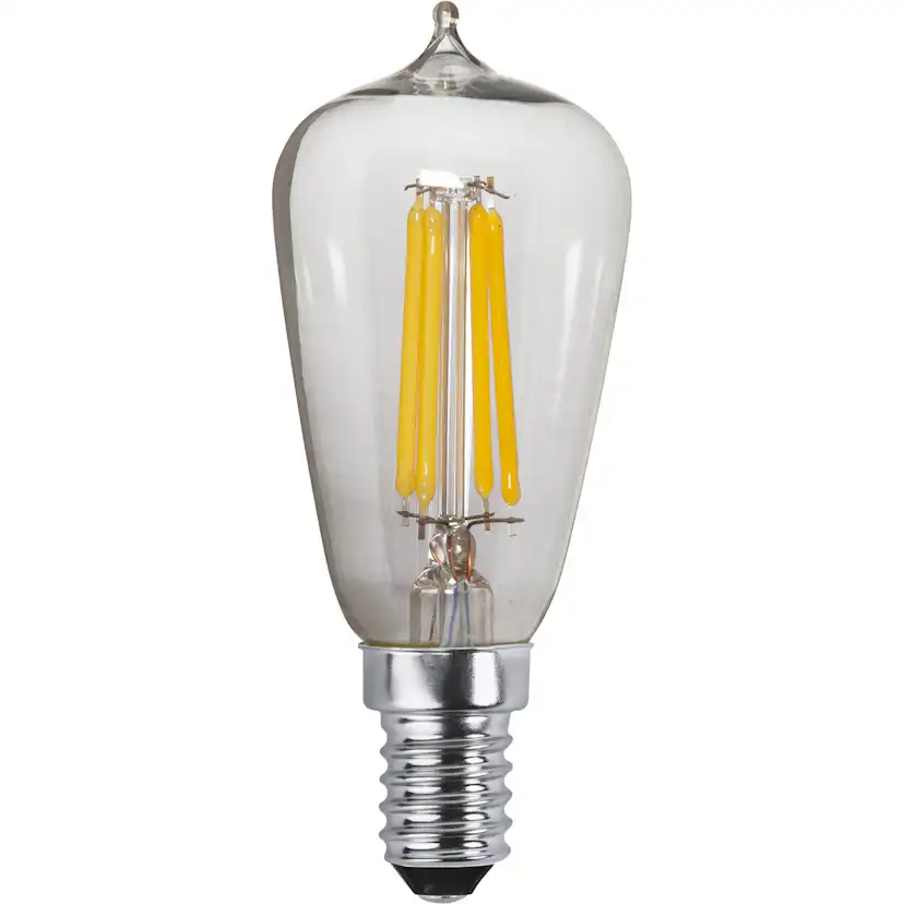 LED-lampa Star Trading E14 ST38 Klar 3-step Dimbar Memory 2,5W