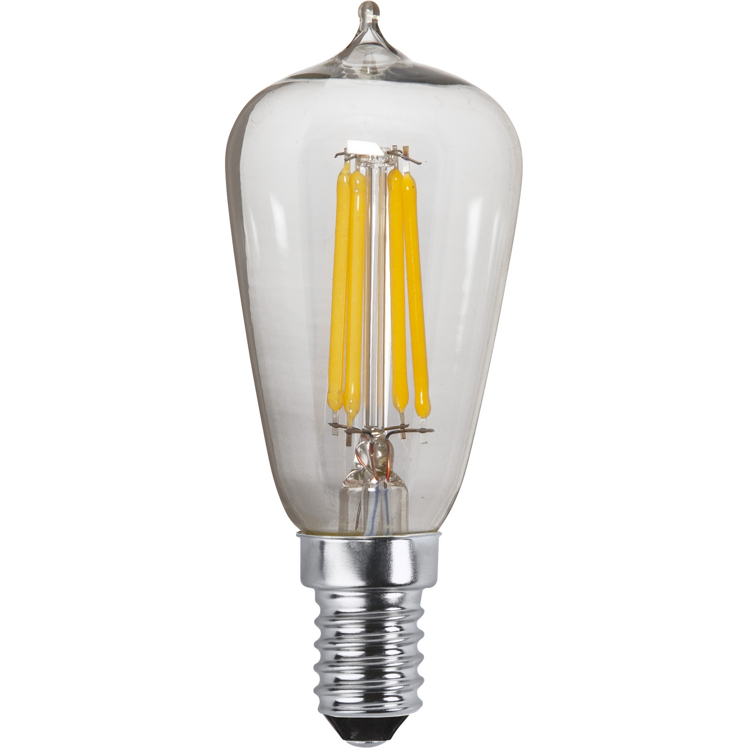 LED-lampa Star Trading E14 ST38 Klar 3-step Dimbar Memory 2,5W