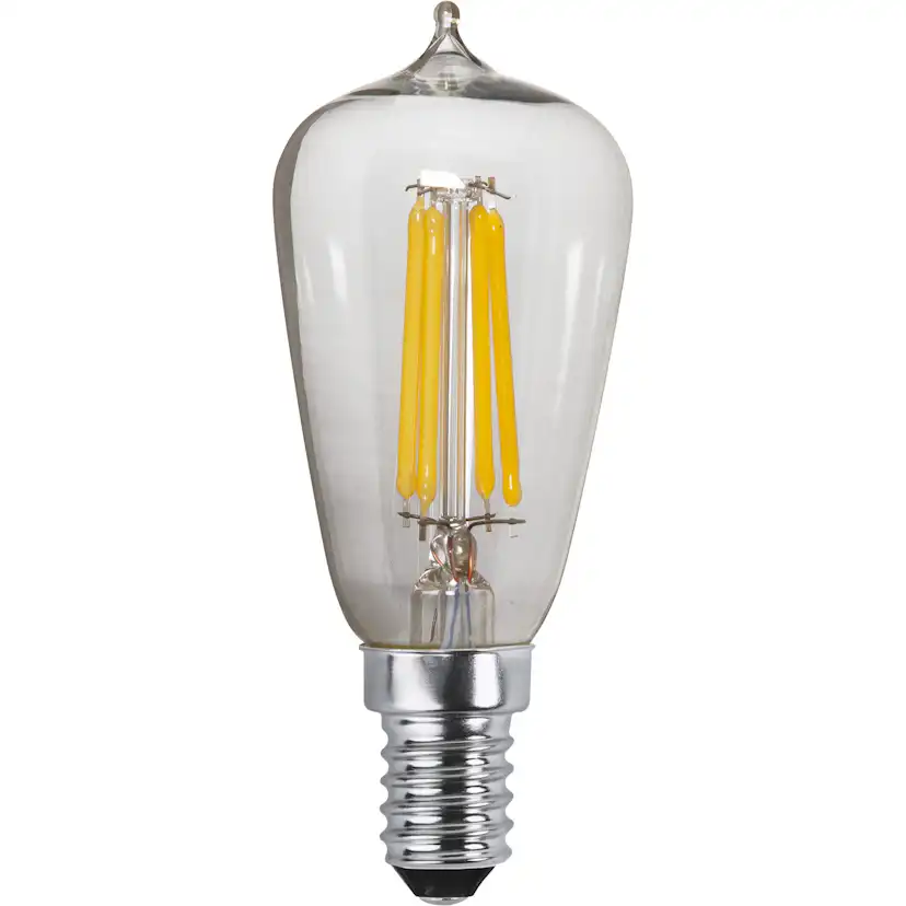 LED-lampa Star Trading E14 ST38 Klar 3-step Dimbar Memory 2,5W