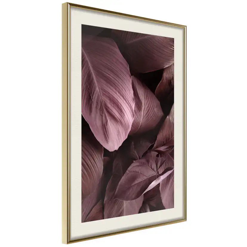 Poster Artgeist Affisch Velvet Leaves