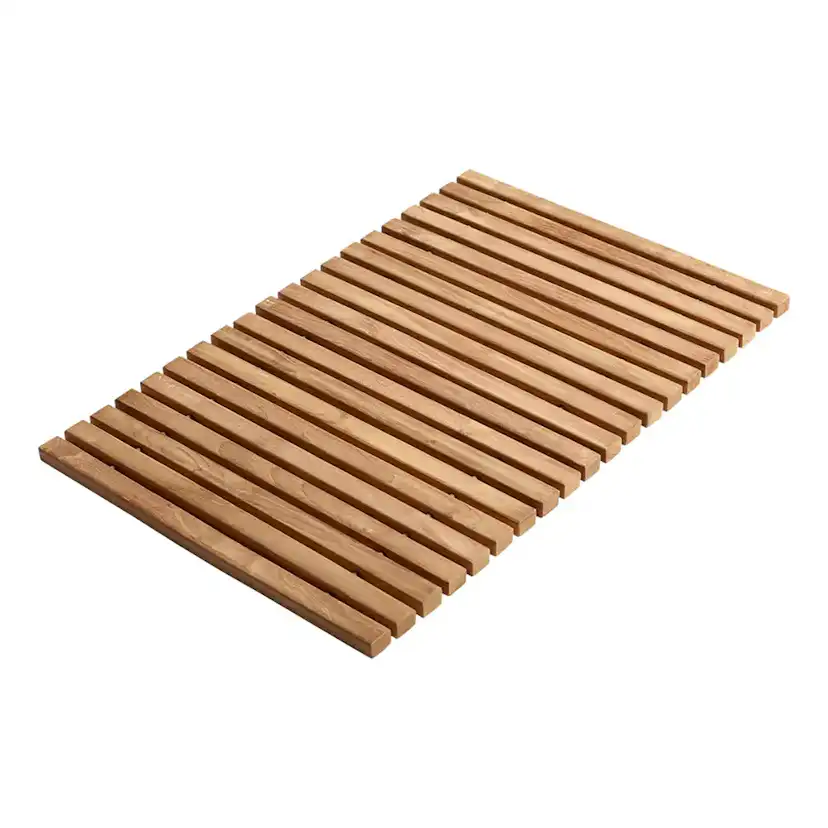 Badrumsmatta Cinas Teak