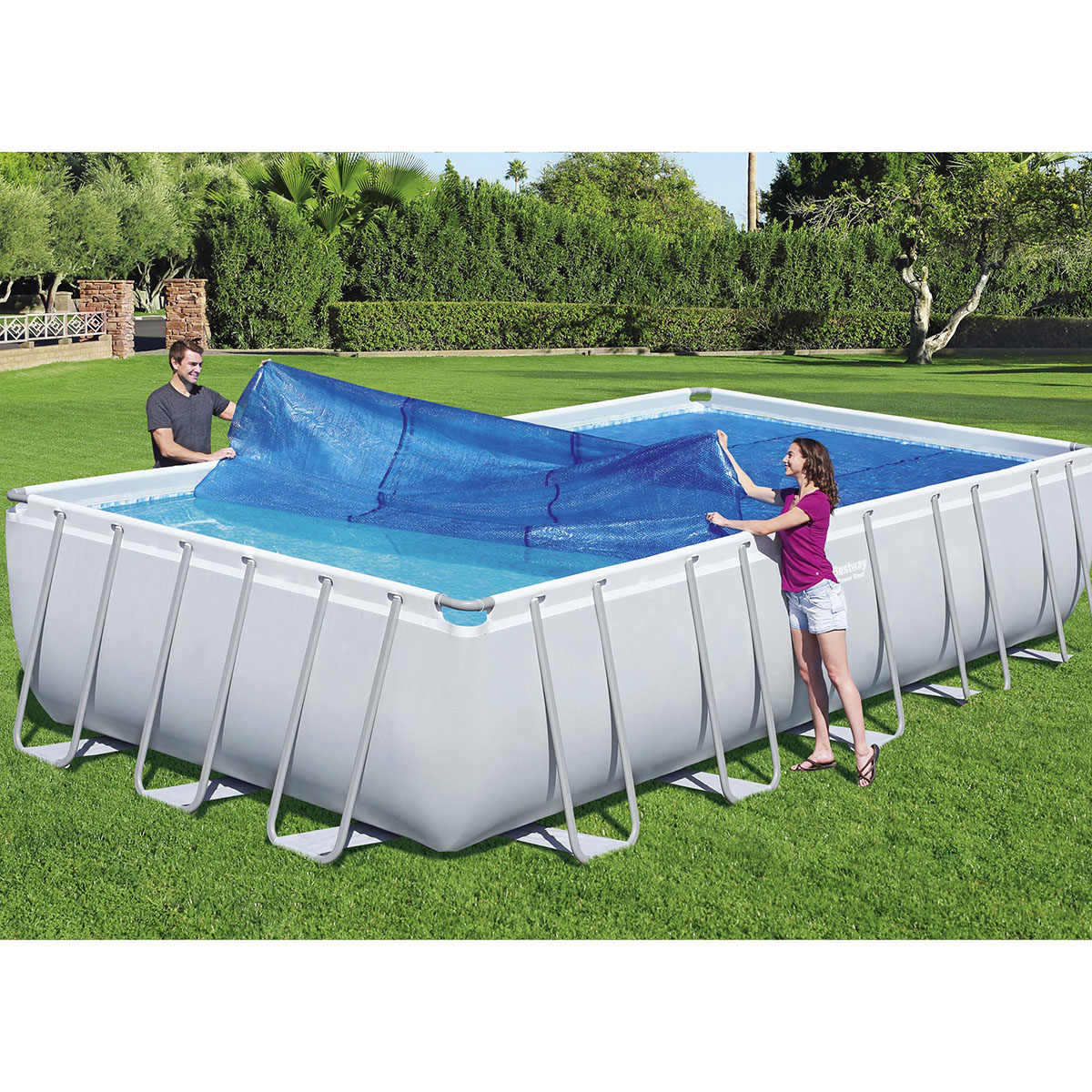 Poolöverdrag Bestway Till Ovanmarkpool