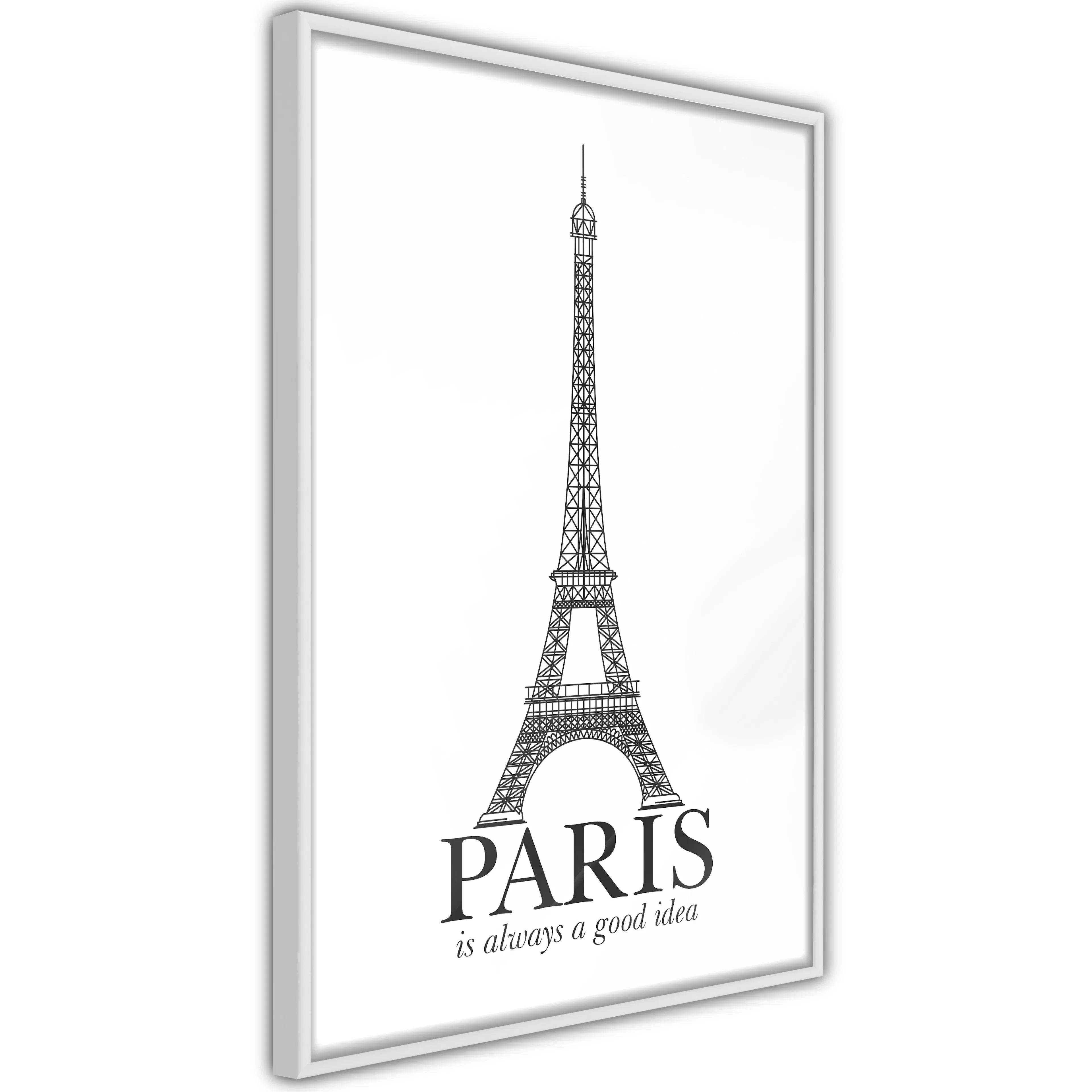 Poster Artgeist Affisch Paris Is Always a Good Idea