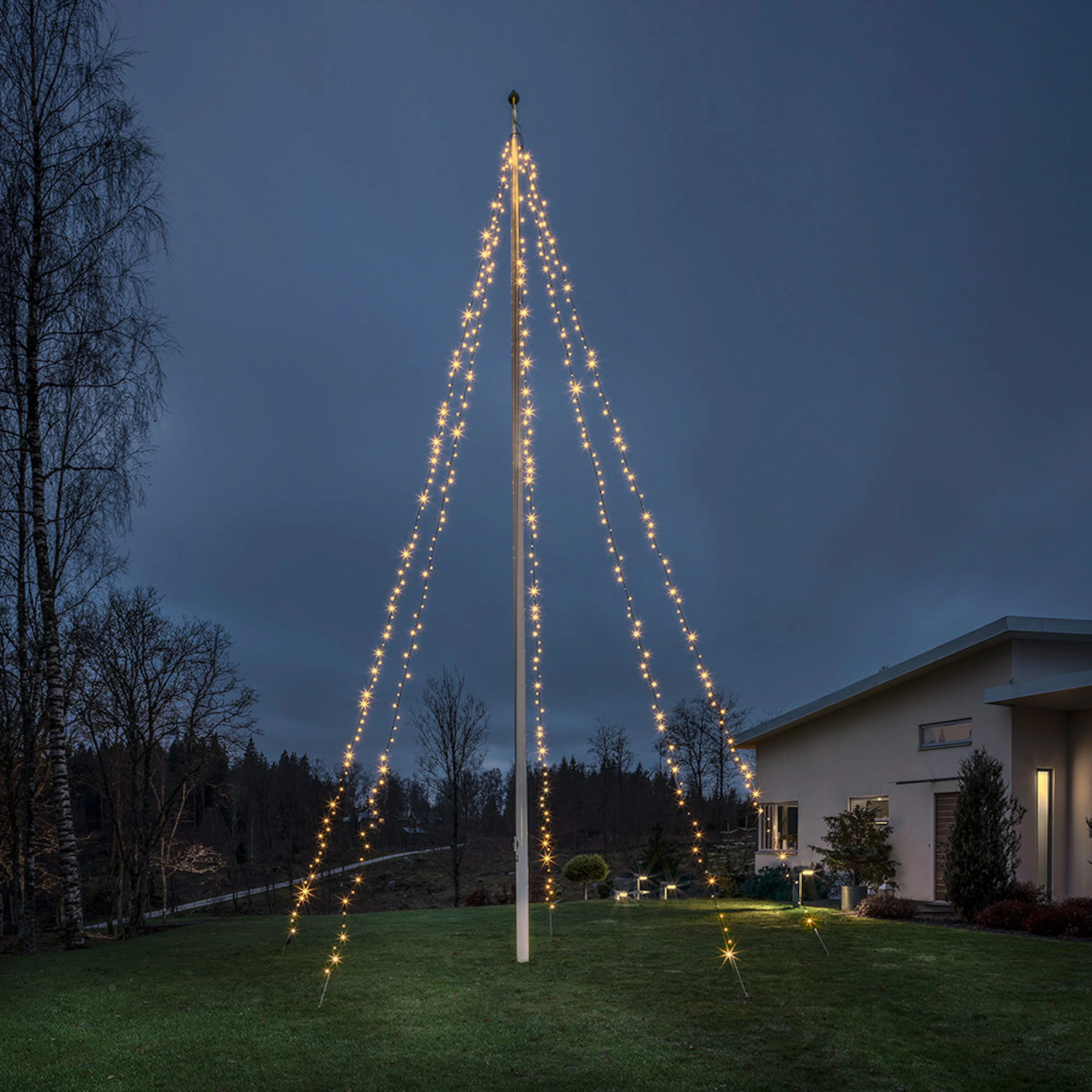 Flaggstångsslinga Gnosjö Konstsmide 5x100