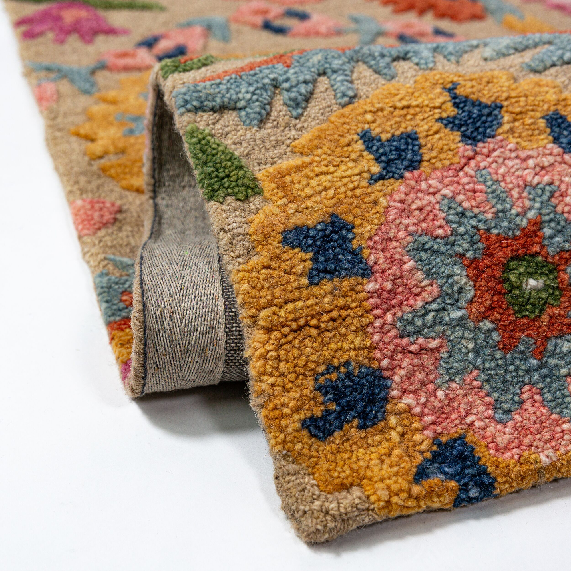 Gångmatta Flair Rugs Amira Floral Wool