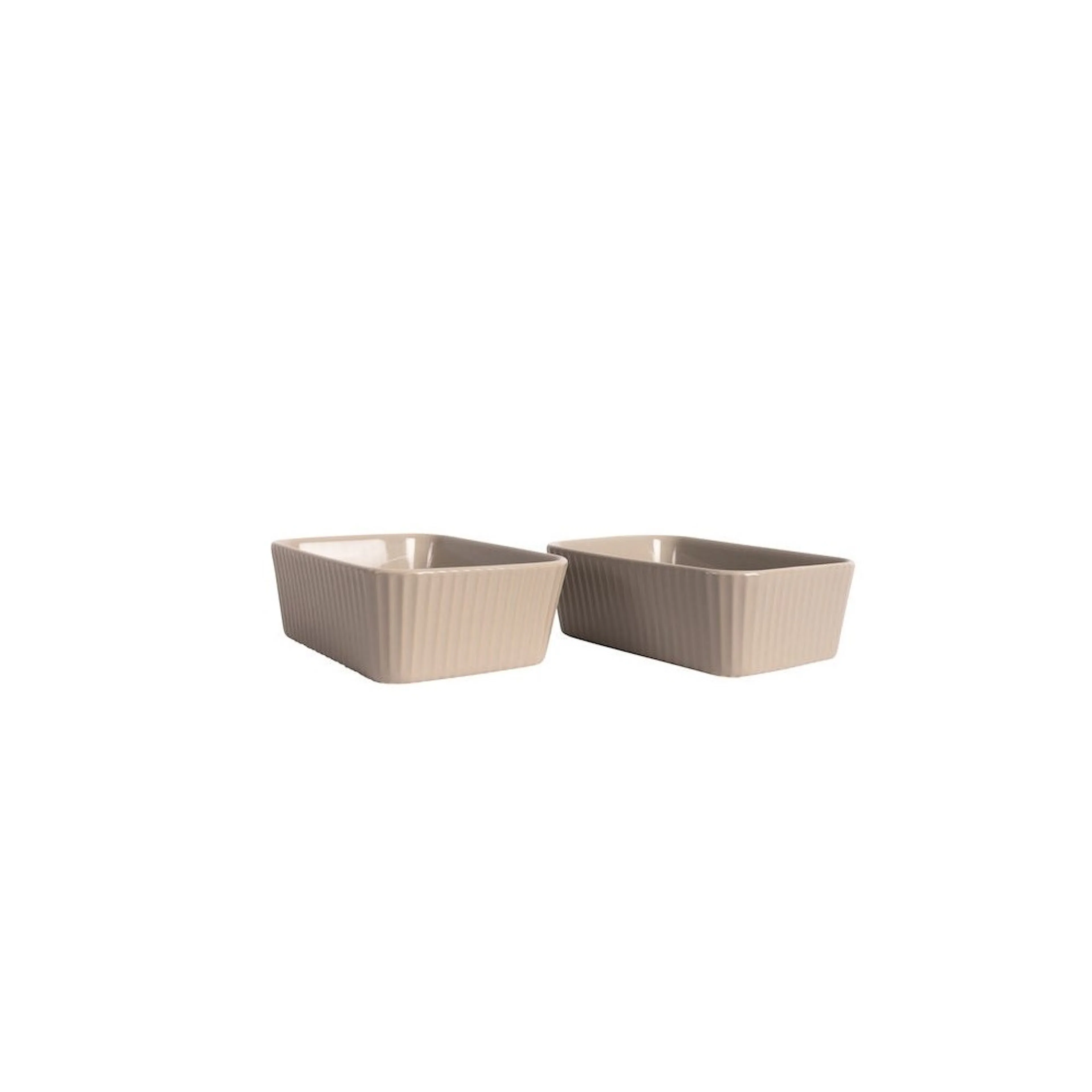 Flora ugnsform mini 2-pack Beige