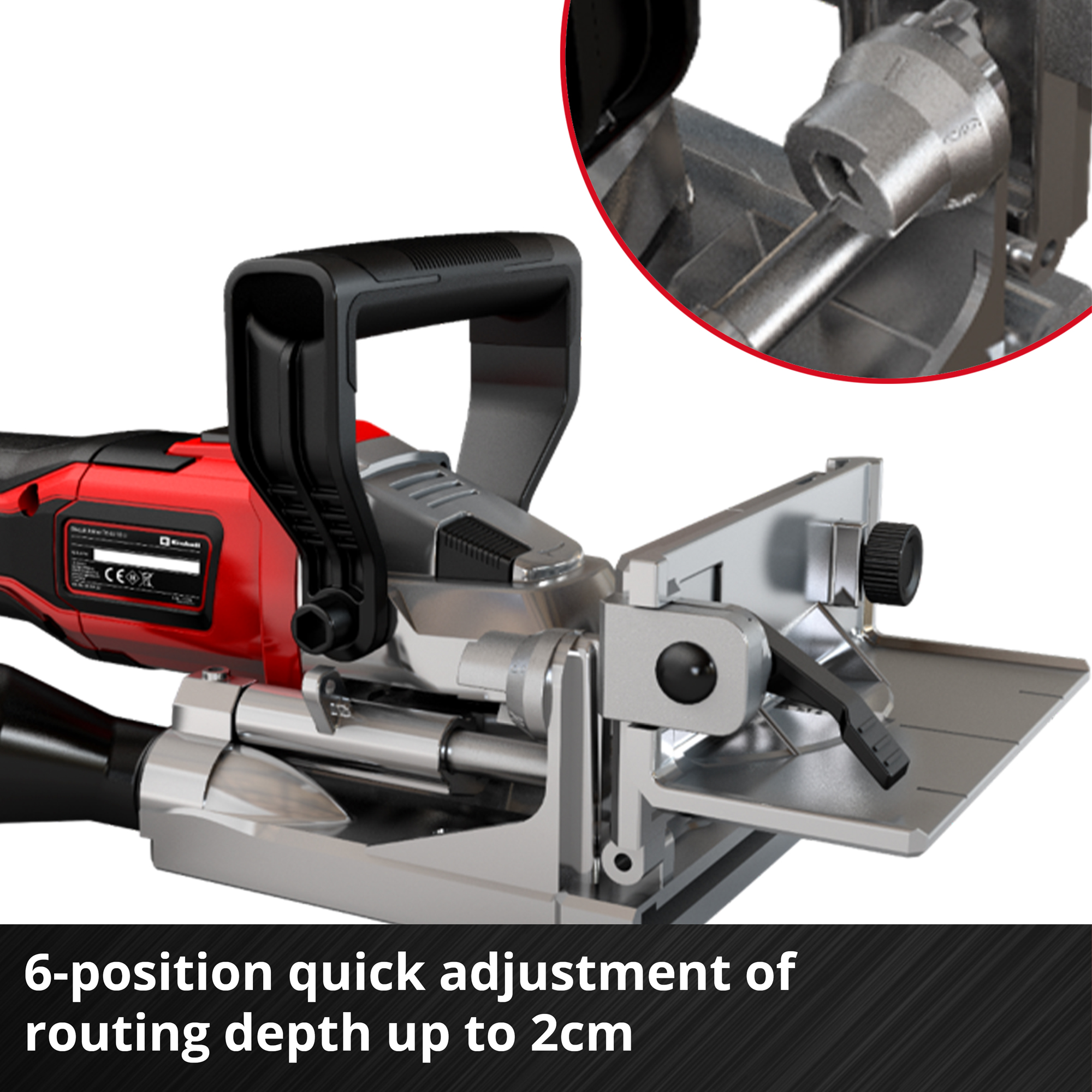 Lamellfräs Einhell TE-BJ 18V Utan Batteri & Laddare