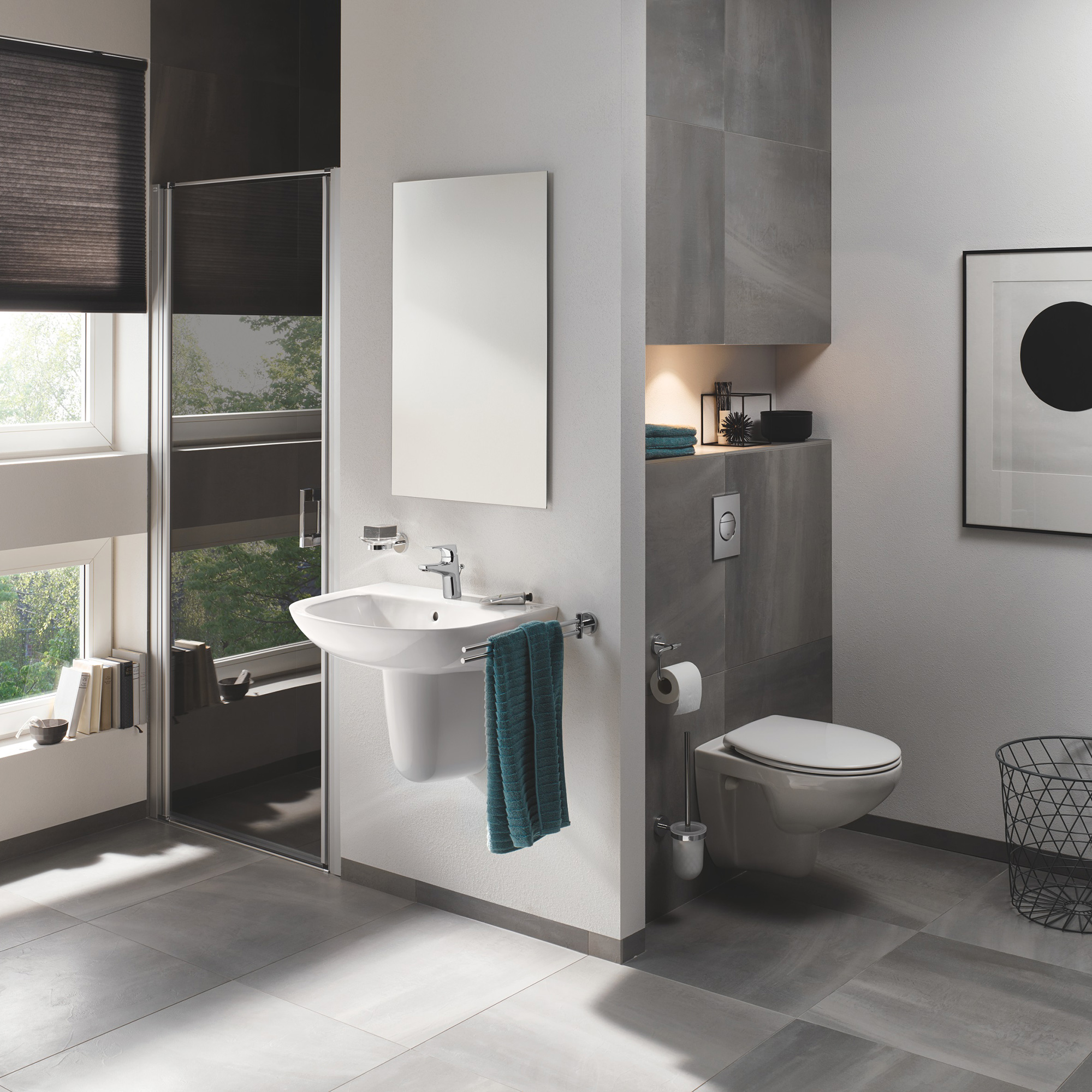 Tvättställ Grohe Bau Ceramic 39421 60 cm