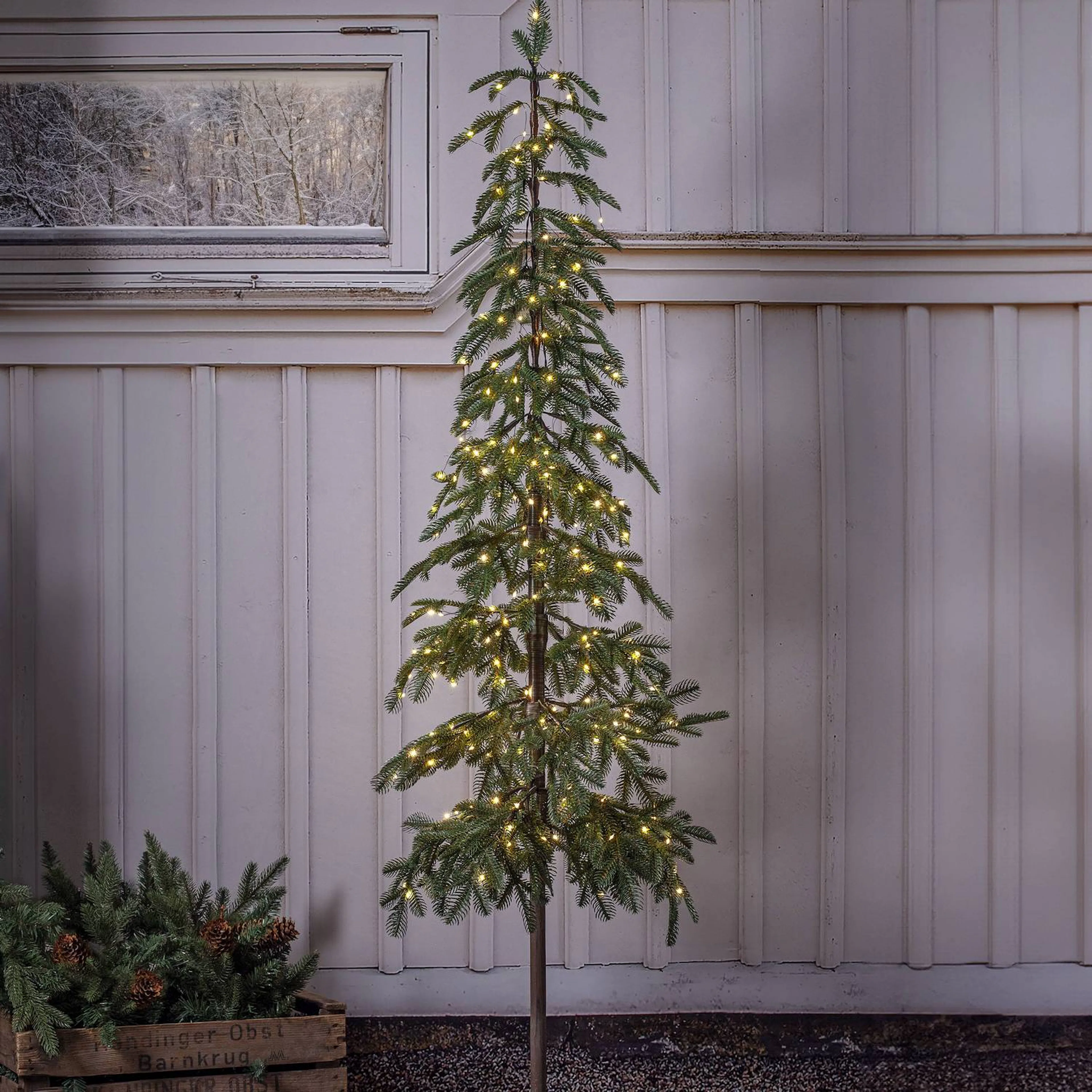 Julgran Star Trading Grantorp Plastgran 180 cm med LED 240 Ljus