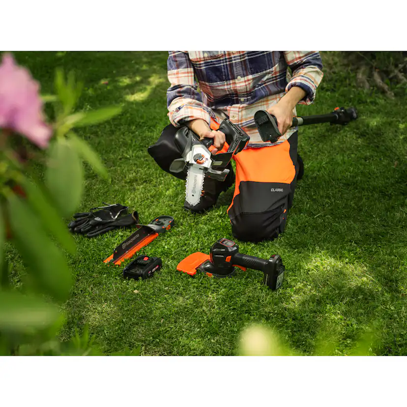 Grensåg Husqvarna Aspire P8X Med Teleskopskaft Utan Batteri & Laddare