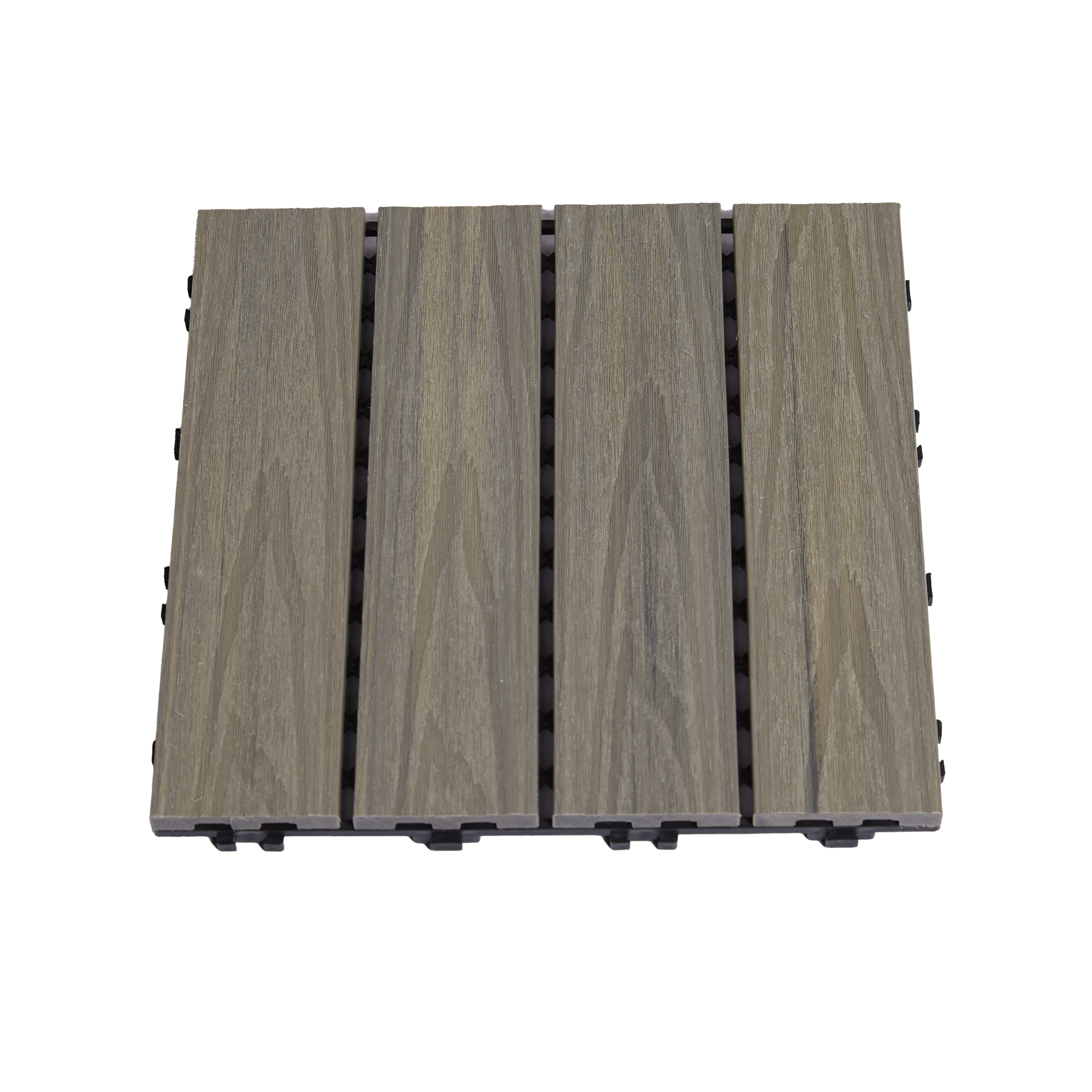 Terrassplatta Hortus Komposit 30X30 cm Drivved 4-Pack